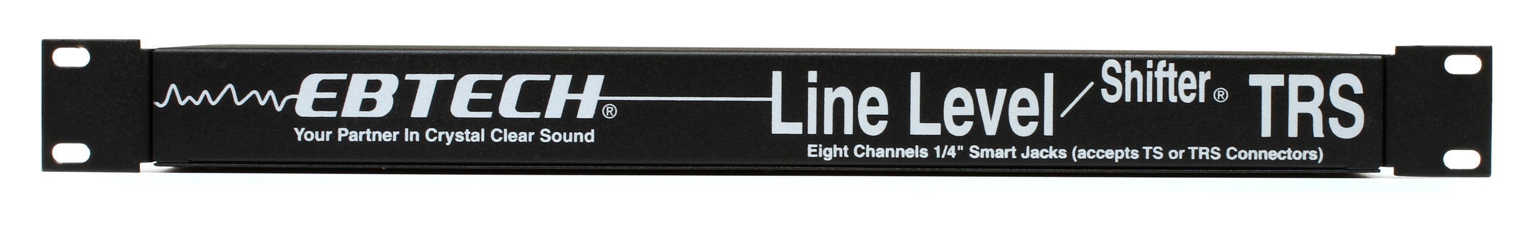Ebtech LLS-8 8-channel Rack Mount Line Level Shifter