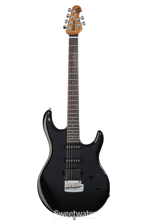 Ernie Ball Music Man Luke 4 HSS Electric Guitar - Black