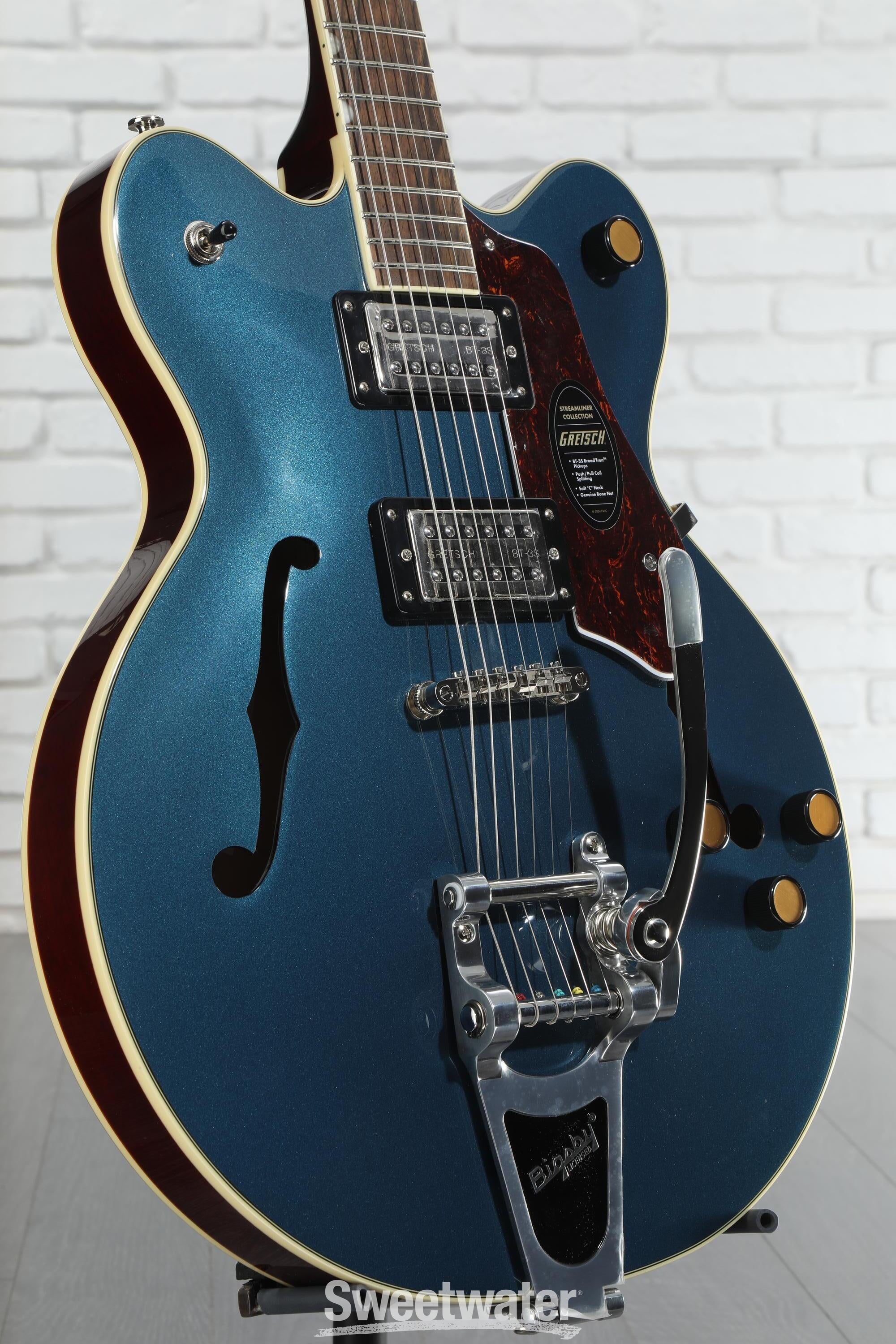 Center Block :: G2622T Streamliner™ Center Block Double-Cut