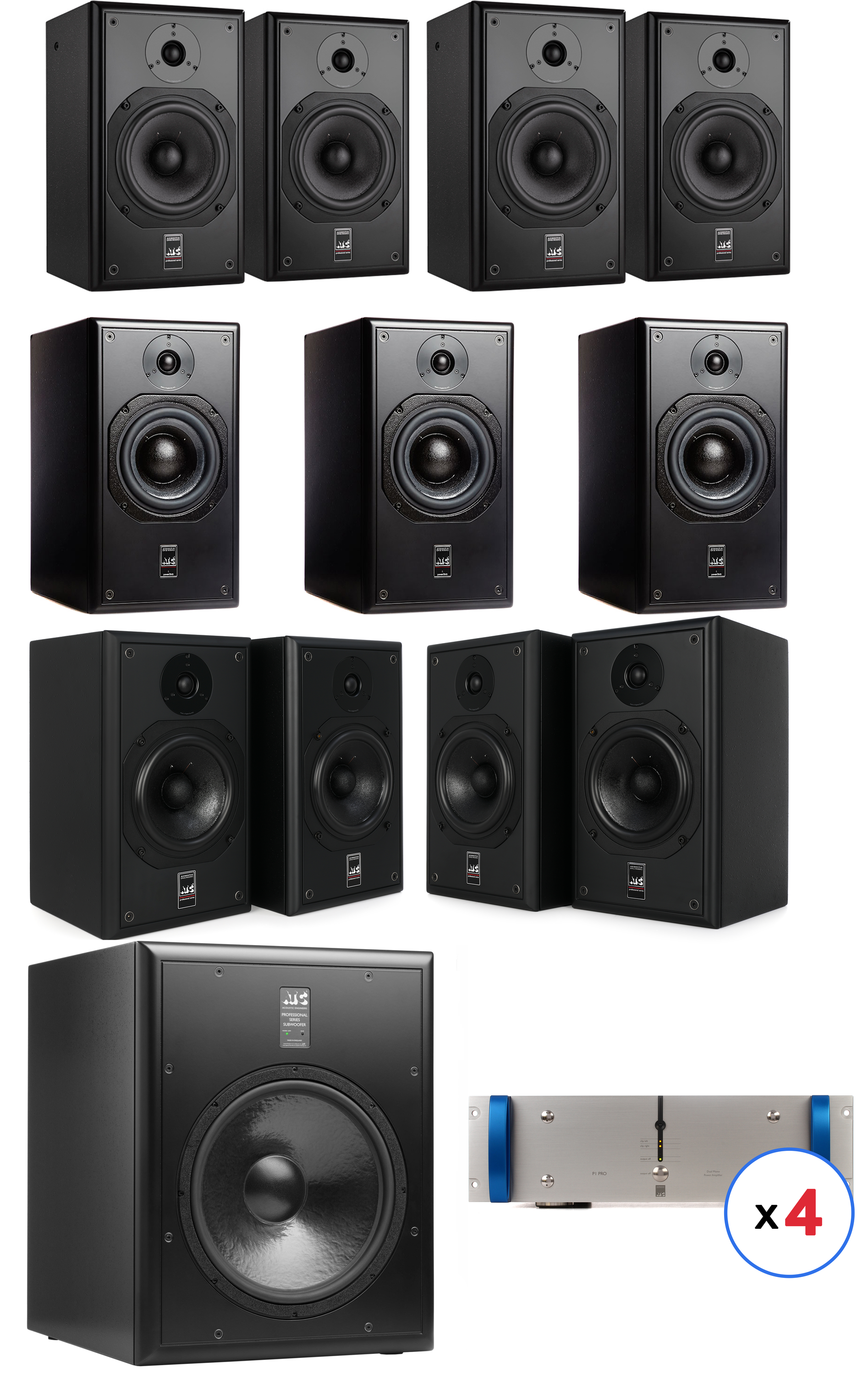 ATC 7.1.4 Immersive Audio Studio Monitor System | Sweetwater