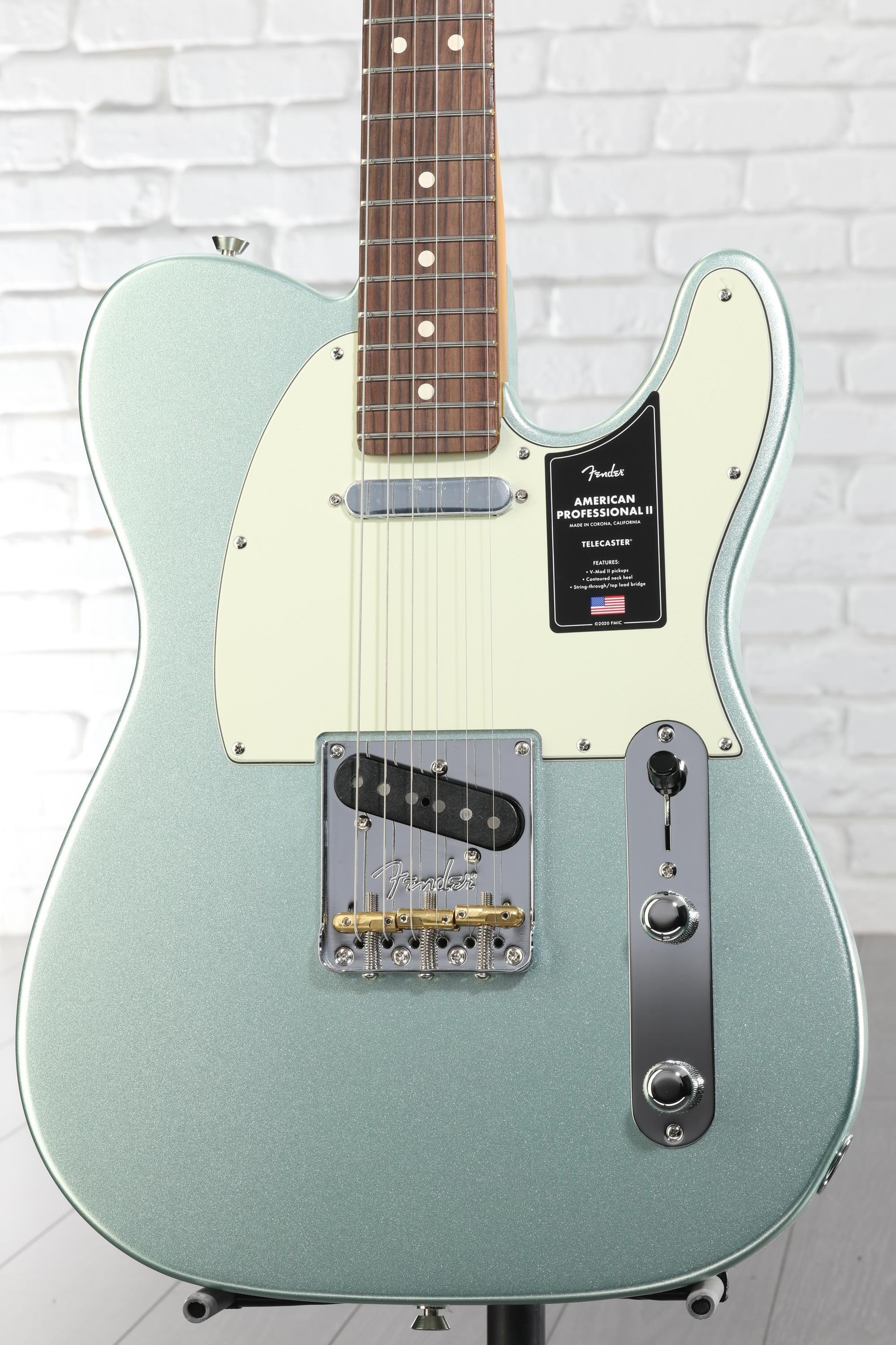 Fender American Professional II Telecaster - Mystic Surf Green