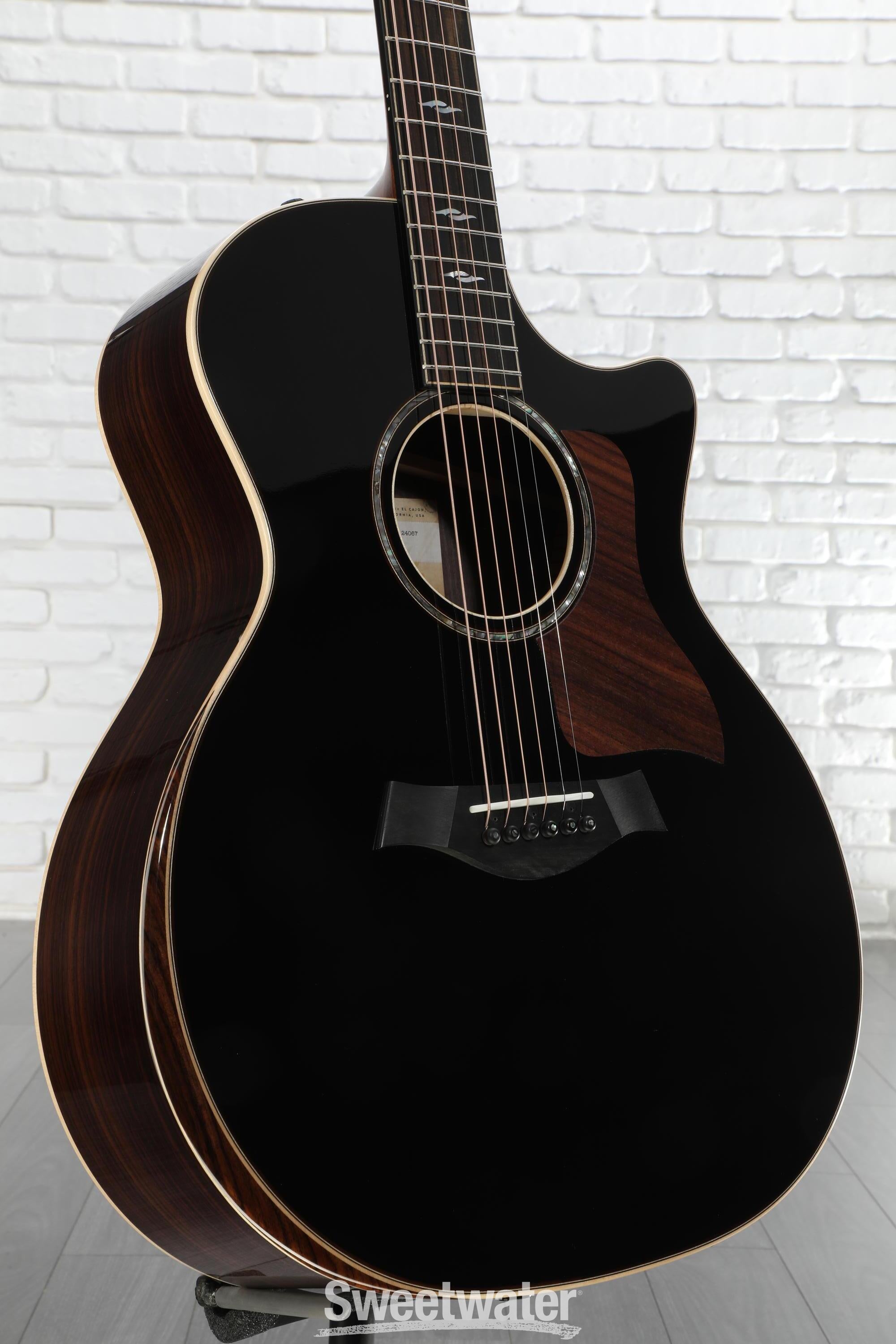 Taylor 814ce Grand Auditorium Acoustic-electric Guitar - Blacktop