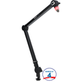 Photo of Gator Professional Desk-mounted Broadcast Microphone Boom Arm with Light (4-pack)