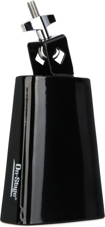 8.5-inch white cowbell