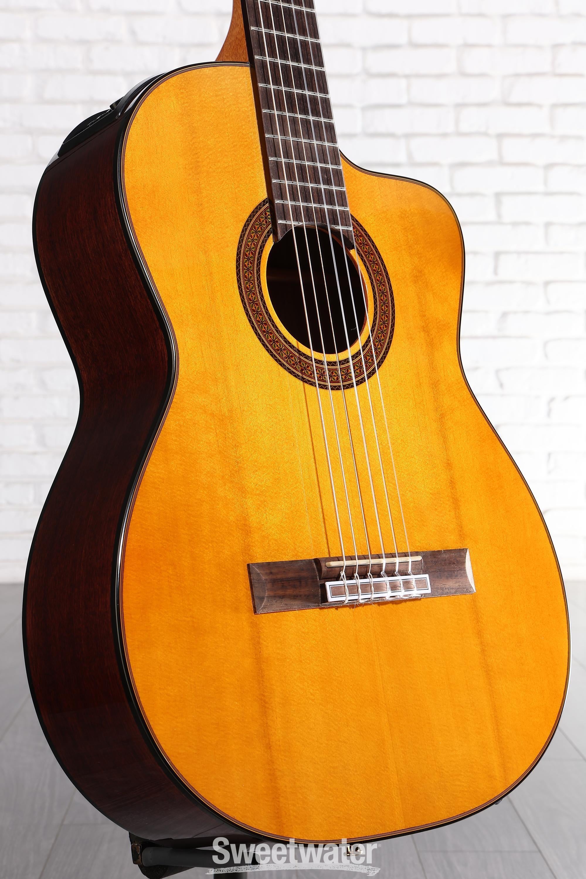 Photo of Takamine GC5CE Nylon String Acoustic-Electric Guitar - Natural