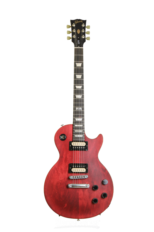 Gibson LPJ - 2014, Cherry Satin | Sweetwater