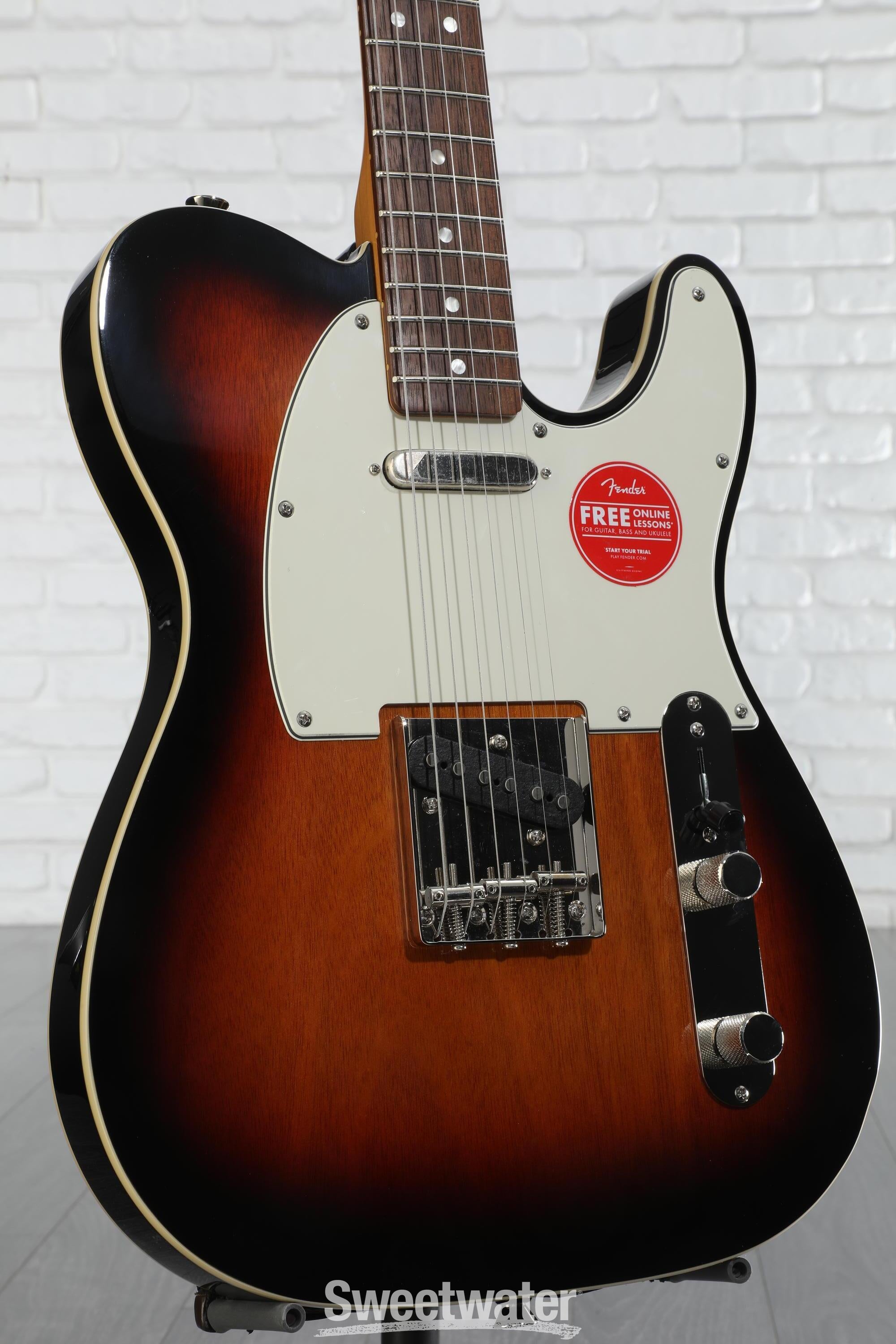 Classic Vibe '60s Custom Telecaster (3-… Squier Classic Vibe 60's Telecaster Custom - 3-Tone Sunburst