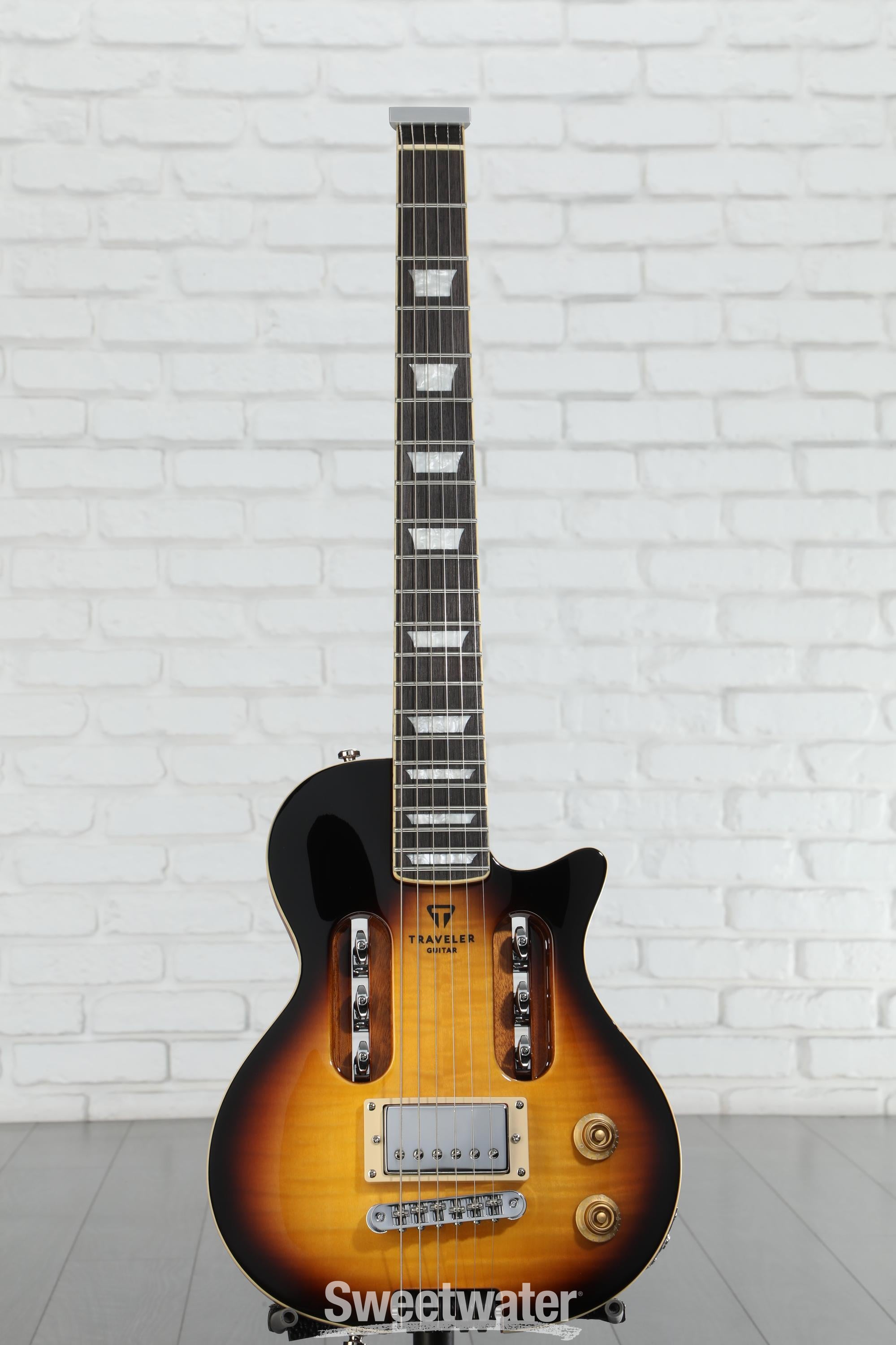 Traveler Guitar EG-1 Deluxe Electric Guitar - Tobacco Burst
