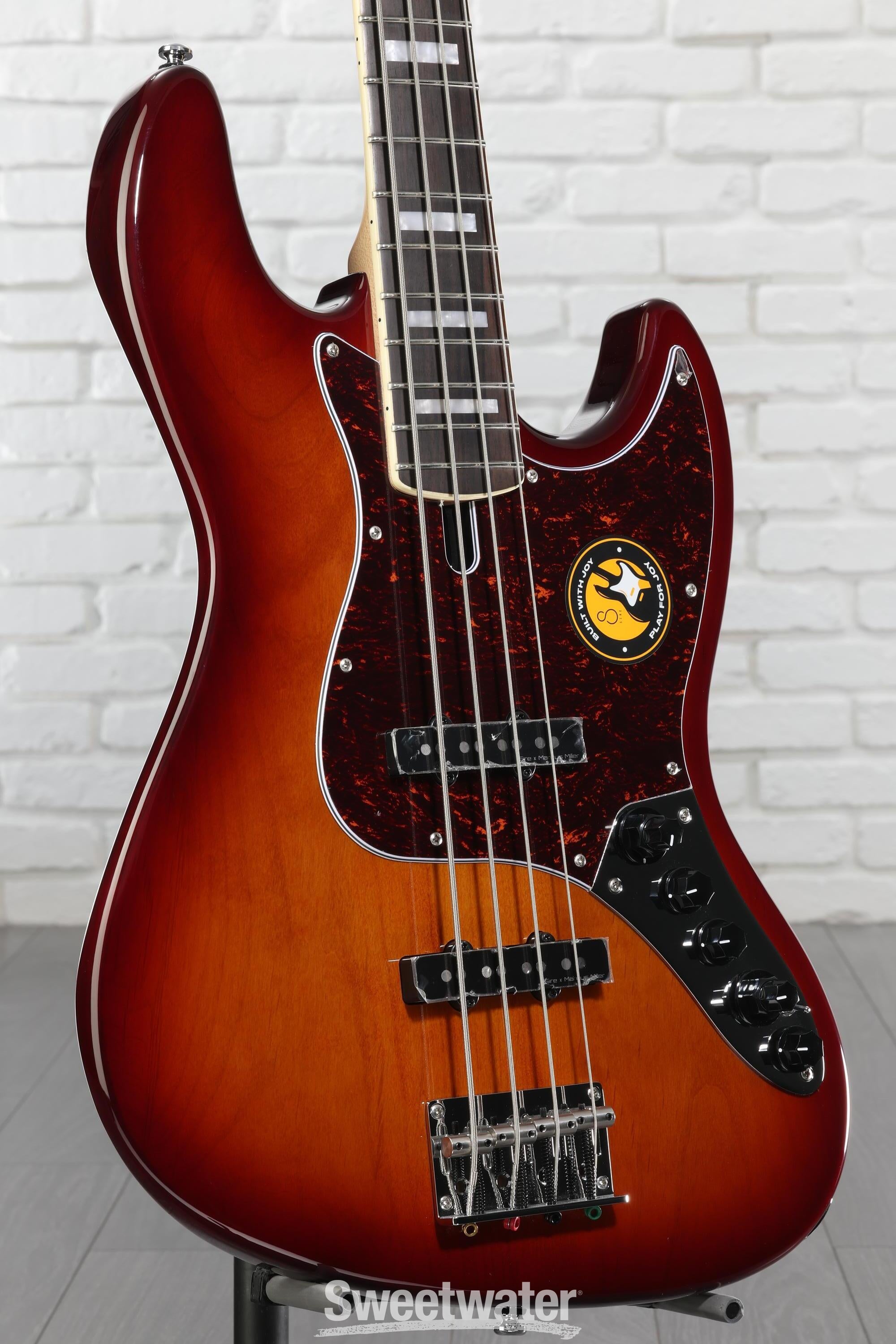Sire Marcus Miller V7 Alder 4-string Bass Guitar - Tobacco