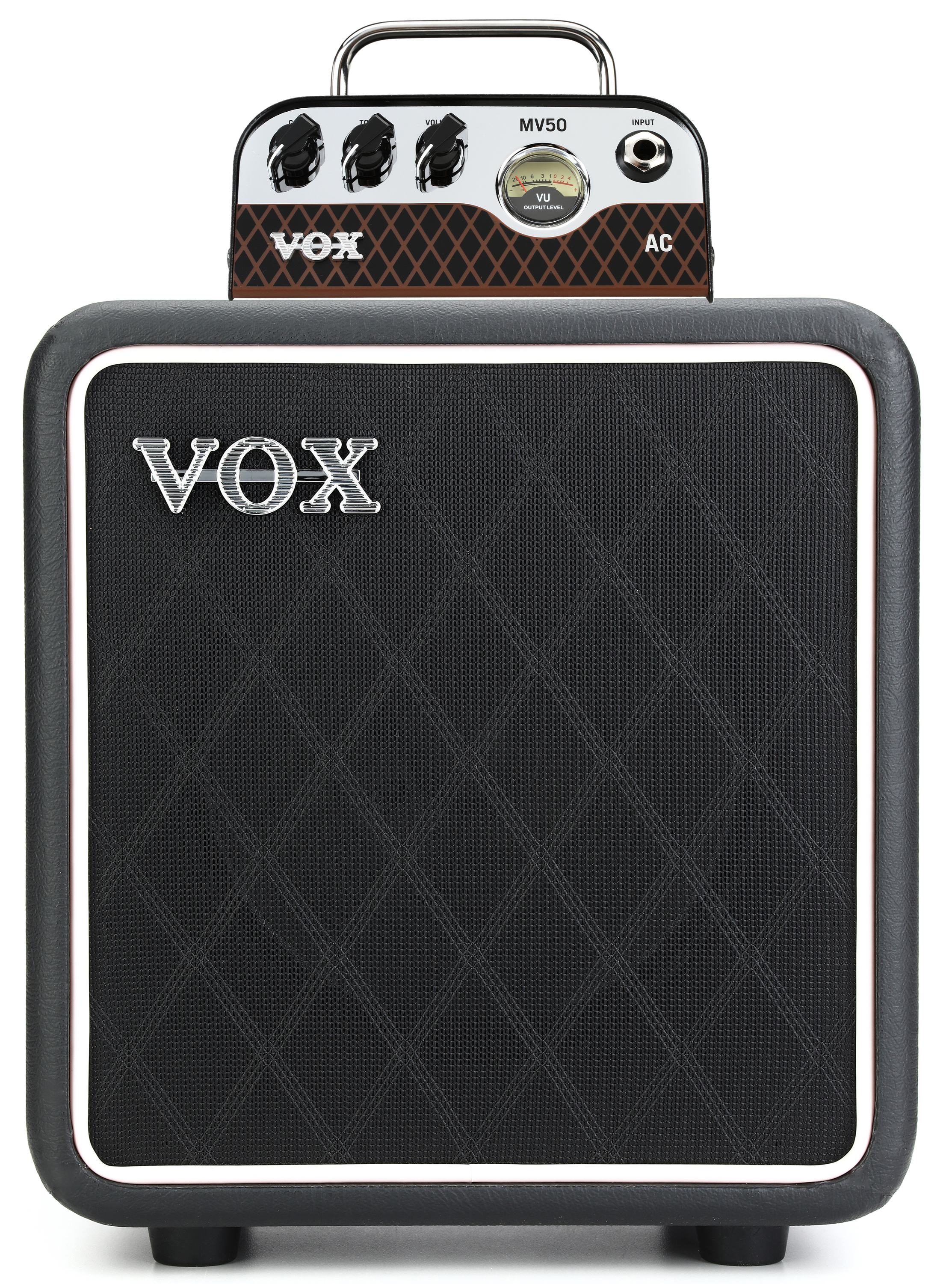 Vox MV50 AC Hybrid Tube Head with 1x8 Cabinet | Sweetwater