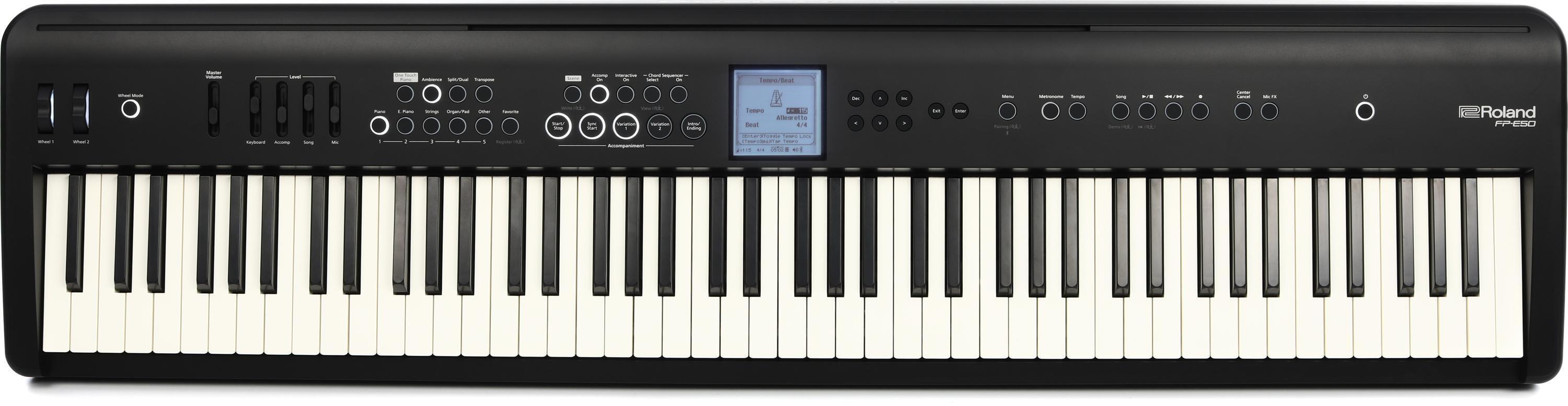 Roland F-20 Digital Piano - Contemporary Black | Sweetwater