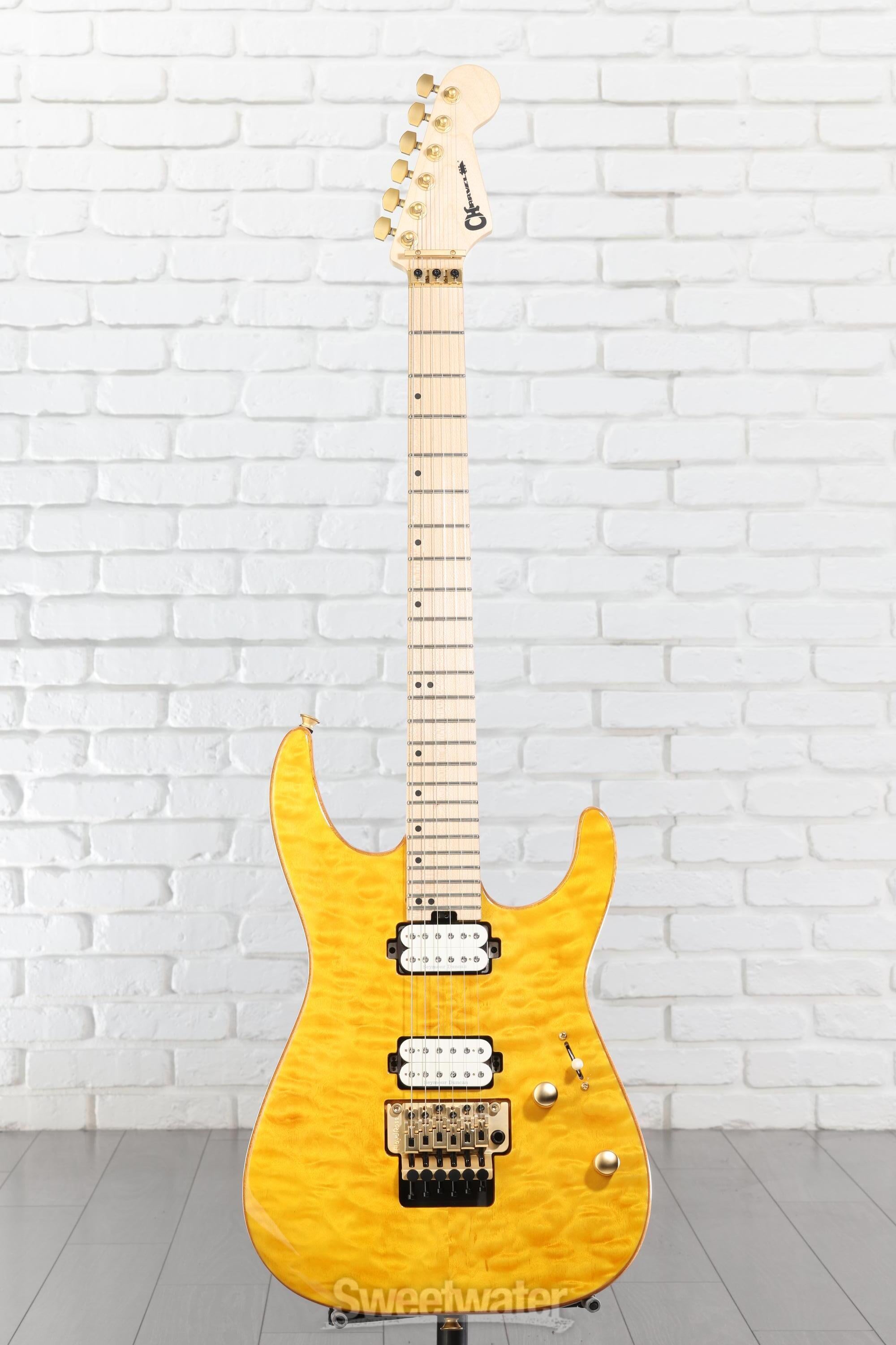 Charvel Pro-Mod DK24 HH FR - Dark Amber | Sweetwater