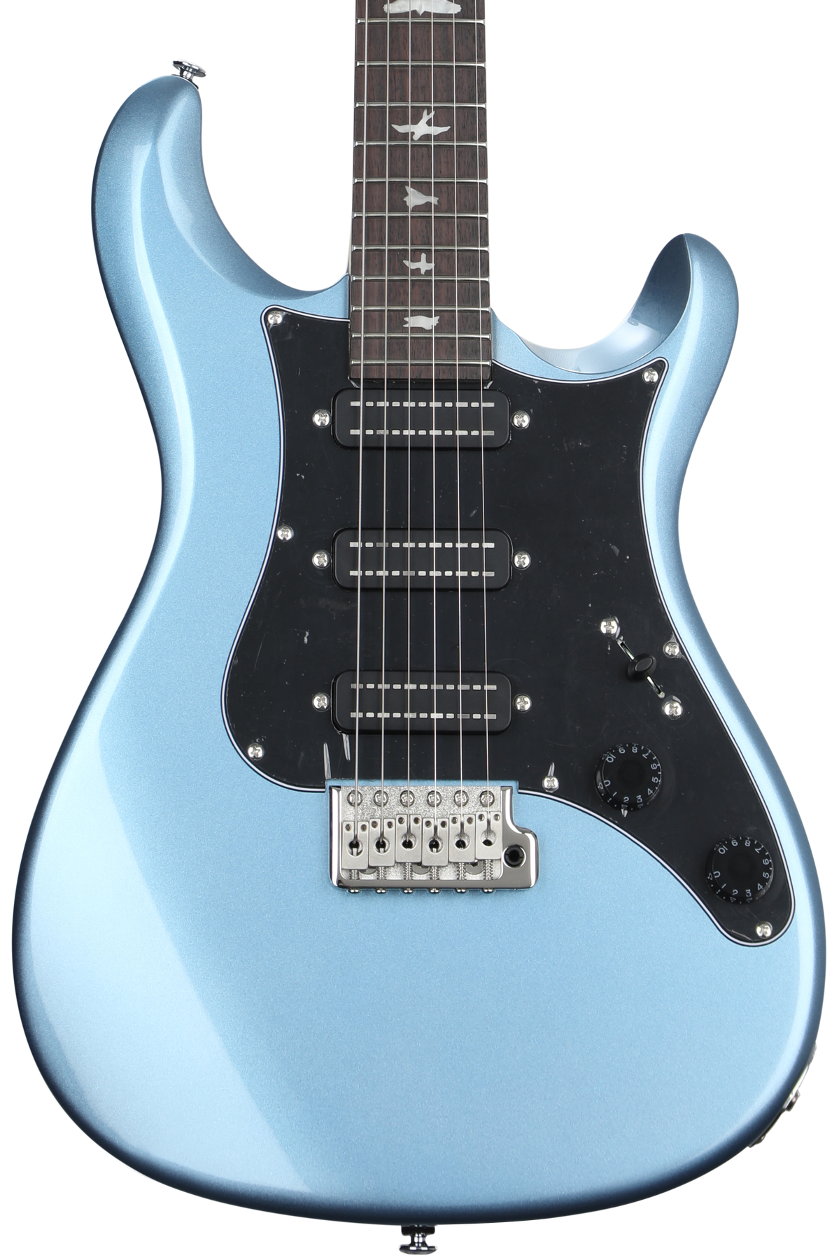 PRS SE NF 3 Electric Guitar - Ice Blue Metallic with Rosewood
