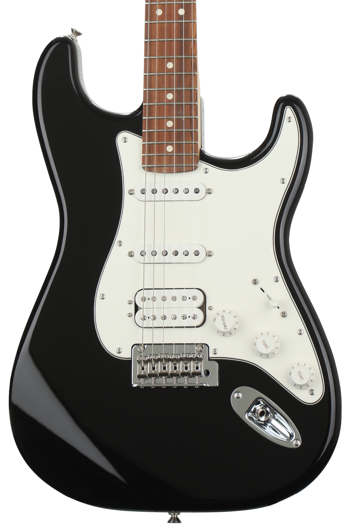 【最終値下】Fender Player Stratcaster HSS BLK Fender Player Stratocaster HSS - Black with Pau Ferro Fingerboard