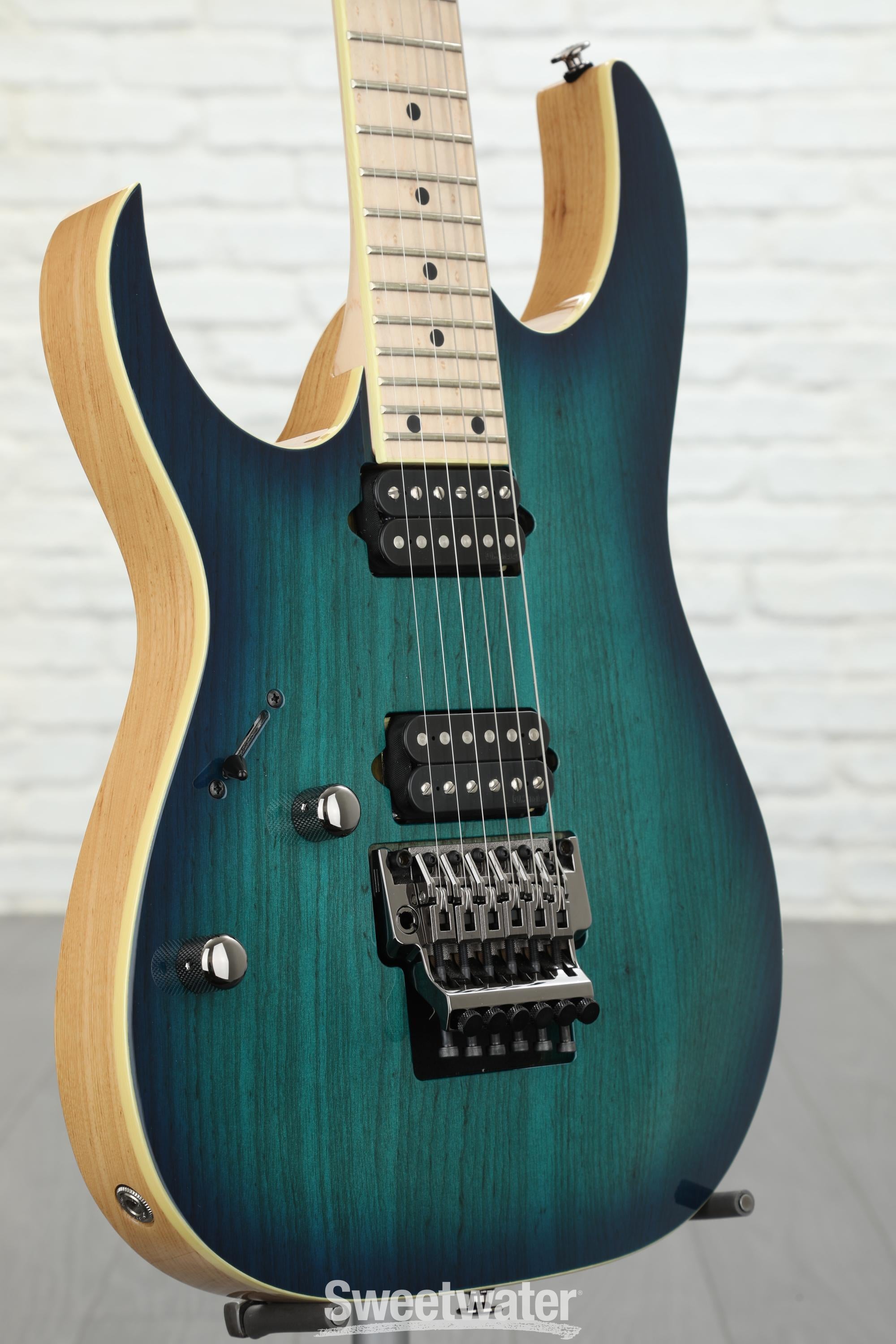 Ibanez Prestige RG652AHML Left-handed - Nebula Green Burst