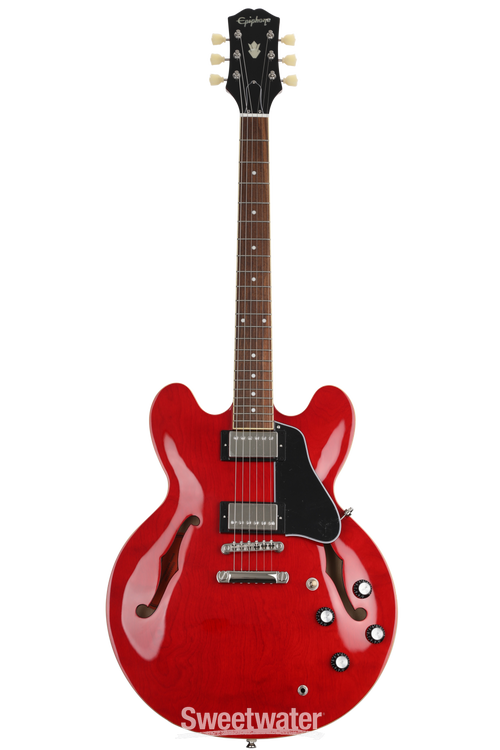 Epiphone ES-335 Semi-hollowbody Electric Guitar - Cherry | Sweetwater