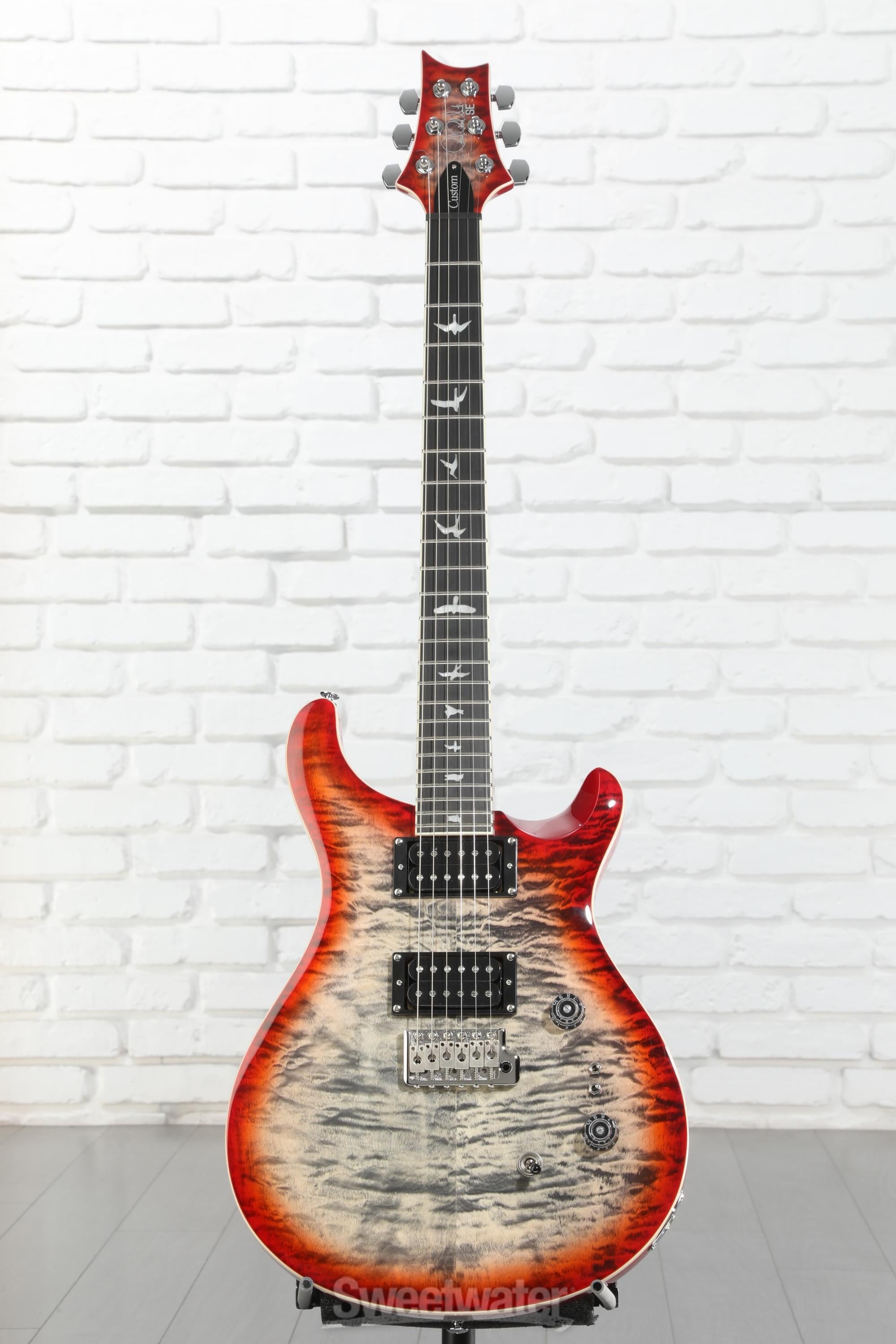 T*i様 PRS SE Custom24-08 Quilt Package PRS SE Custom 24-08 Quilt Package Electric Guitar Lake Blue