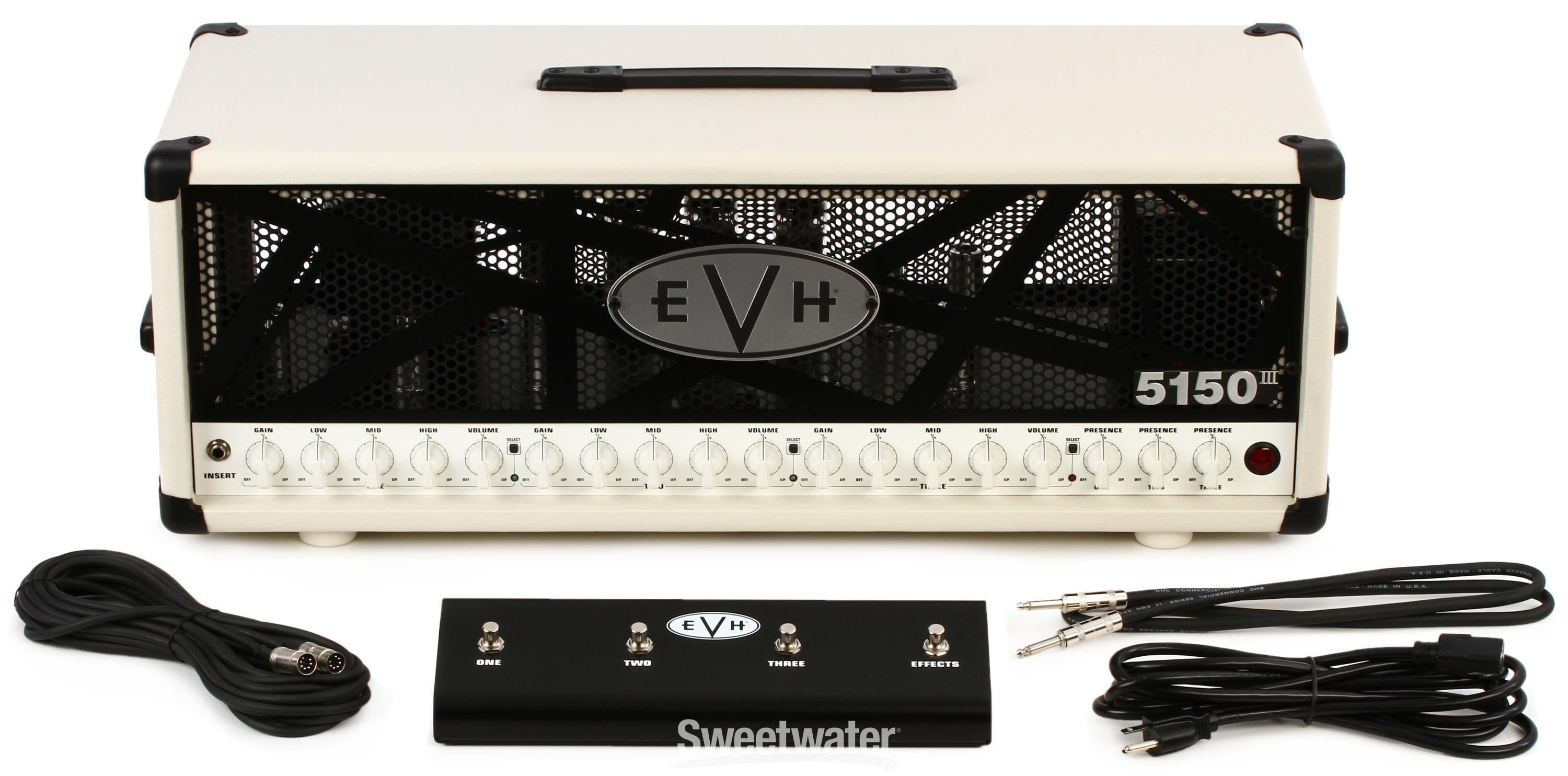 EVH 5150III 100-watt Tube Guitar Amplifier Head - Ivory