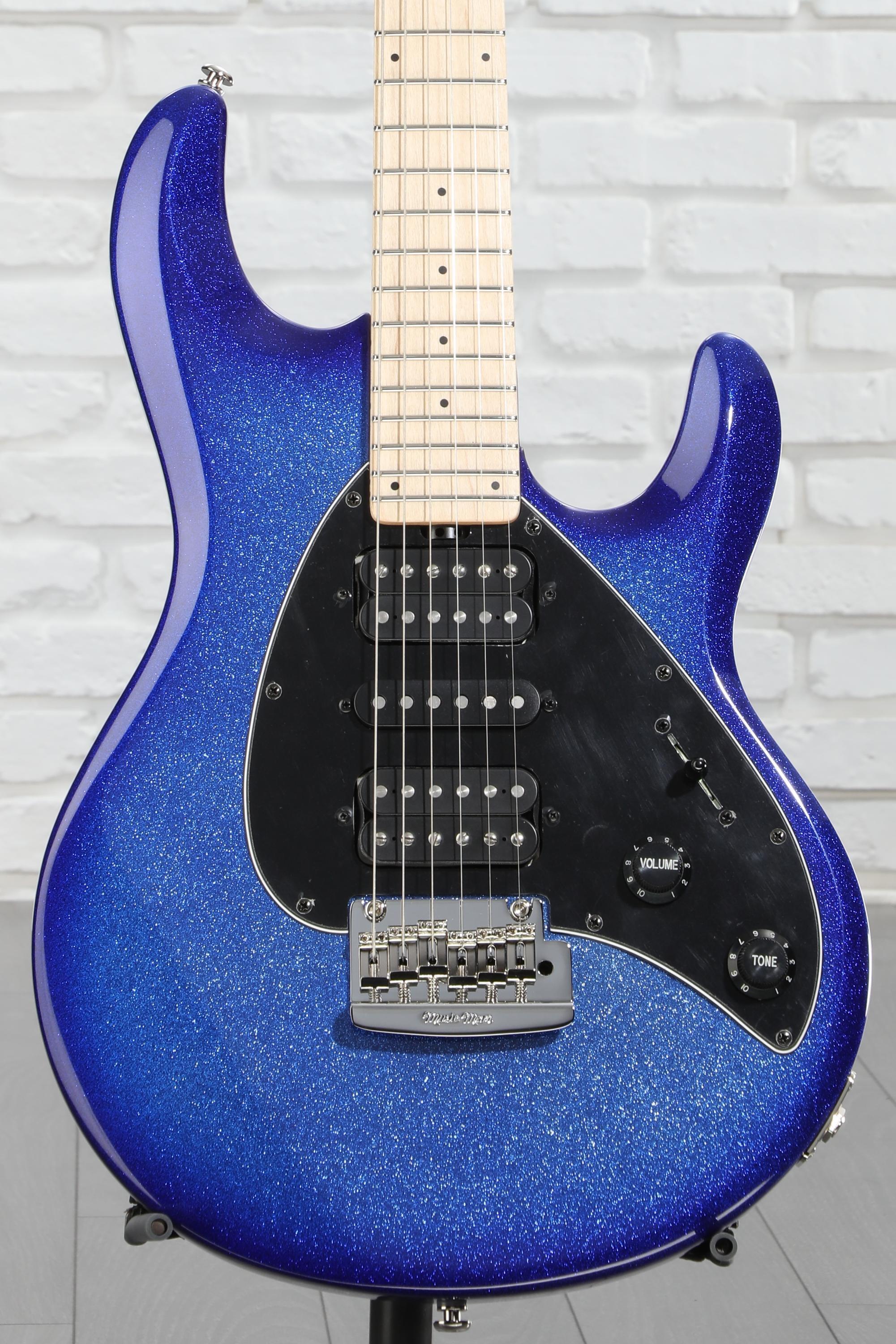 MUSIC MAN Silhouette Special HSH ブルー Ernie Ball Music Man Silhouette HSH Trem Electric Guitar