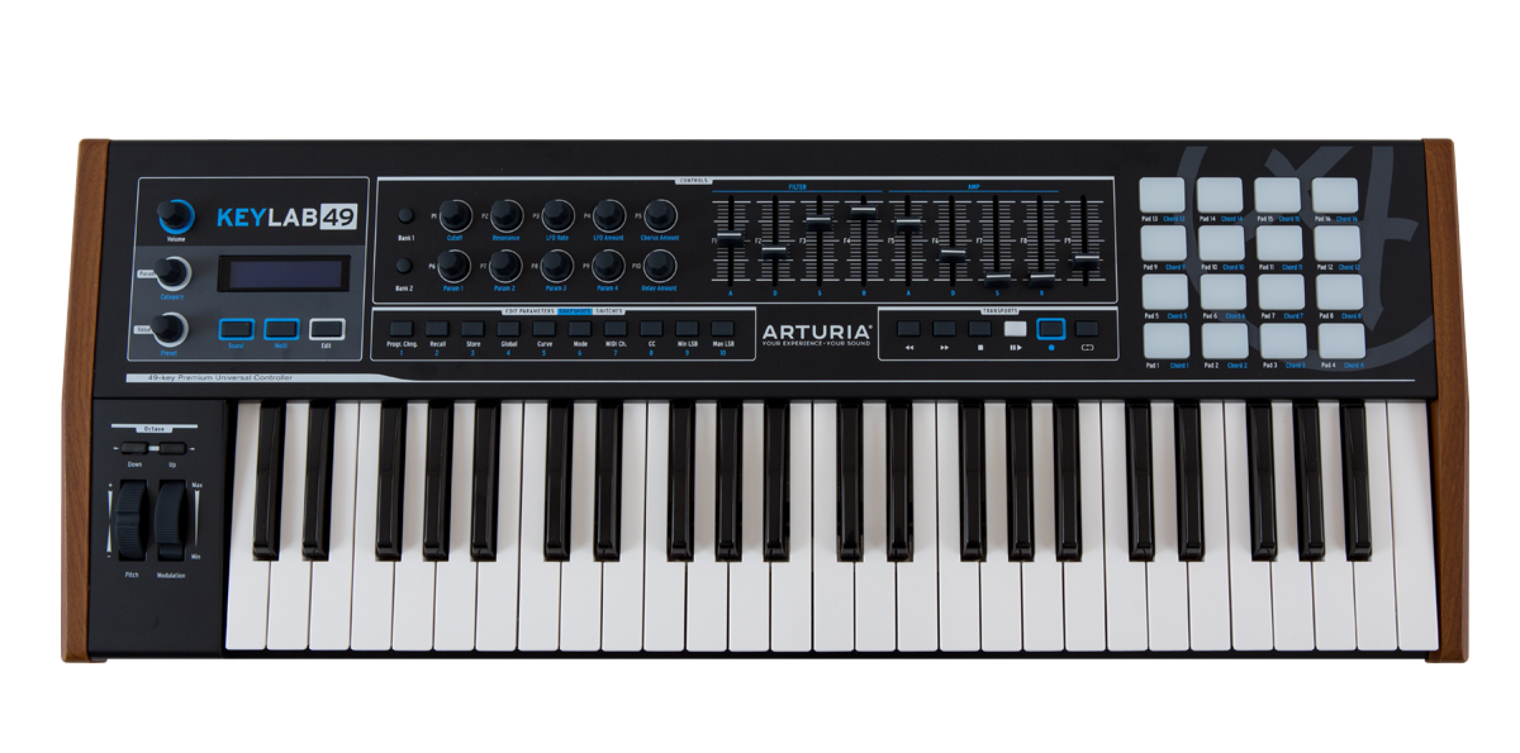 Arturia 49鍵　keylab49 Amazon.com: Arturia KeyLab 49 MkII - 49 Key Semi Weighted