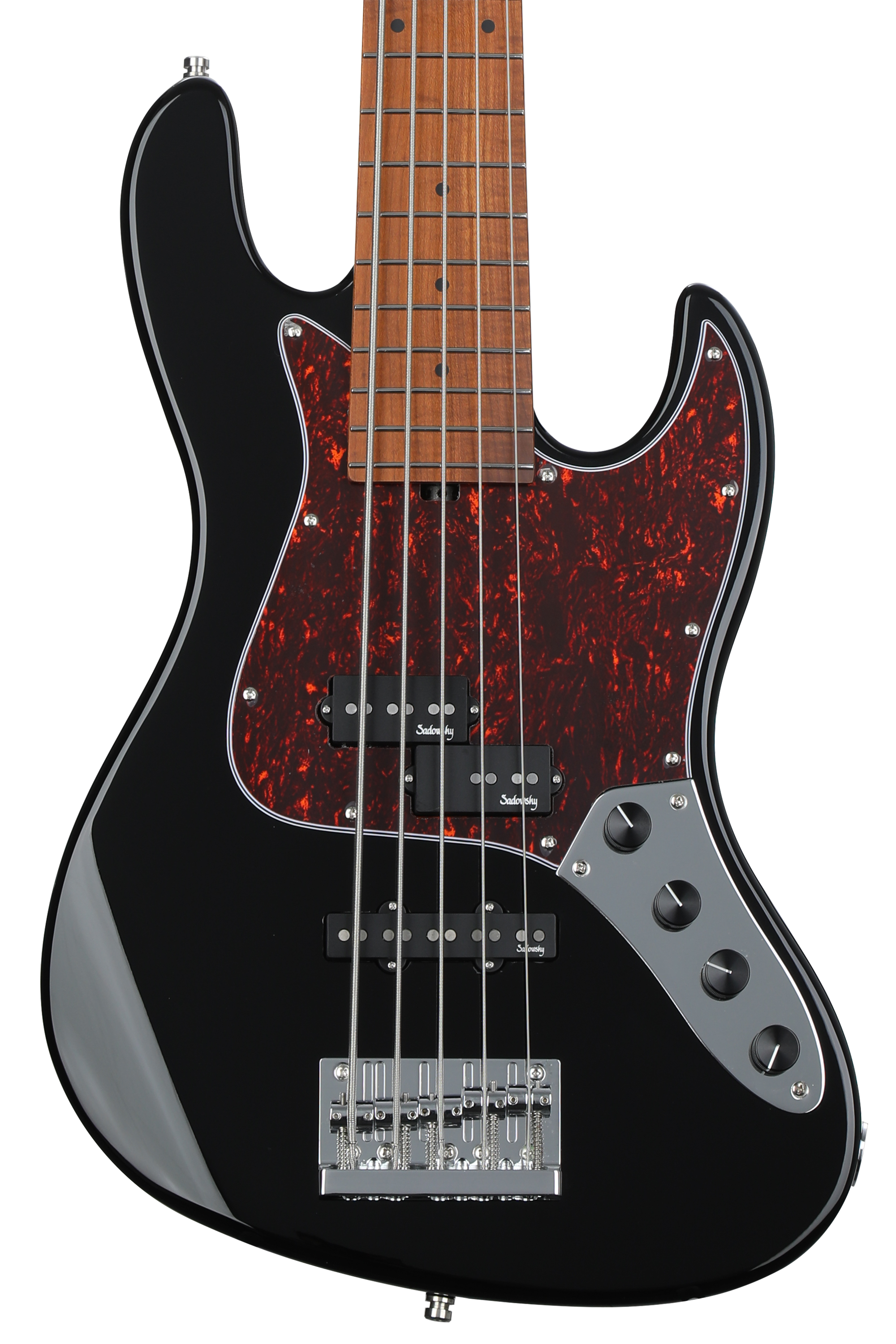 Sadowsky MetroExpress 21-fret Vintage JJ Bass, 5-string - Tobacco