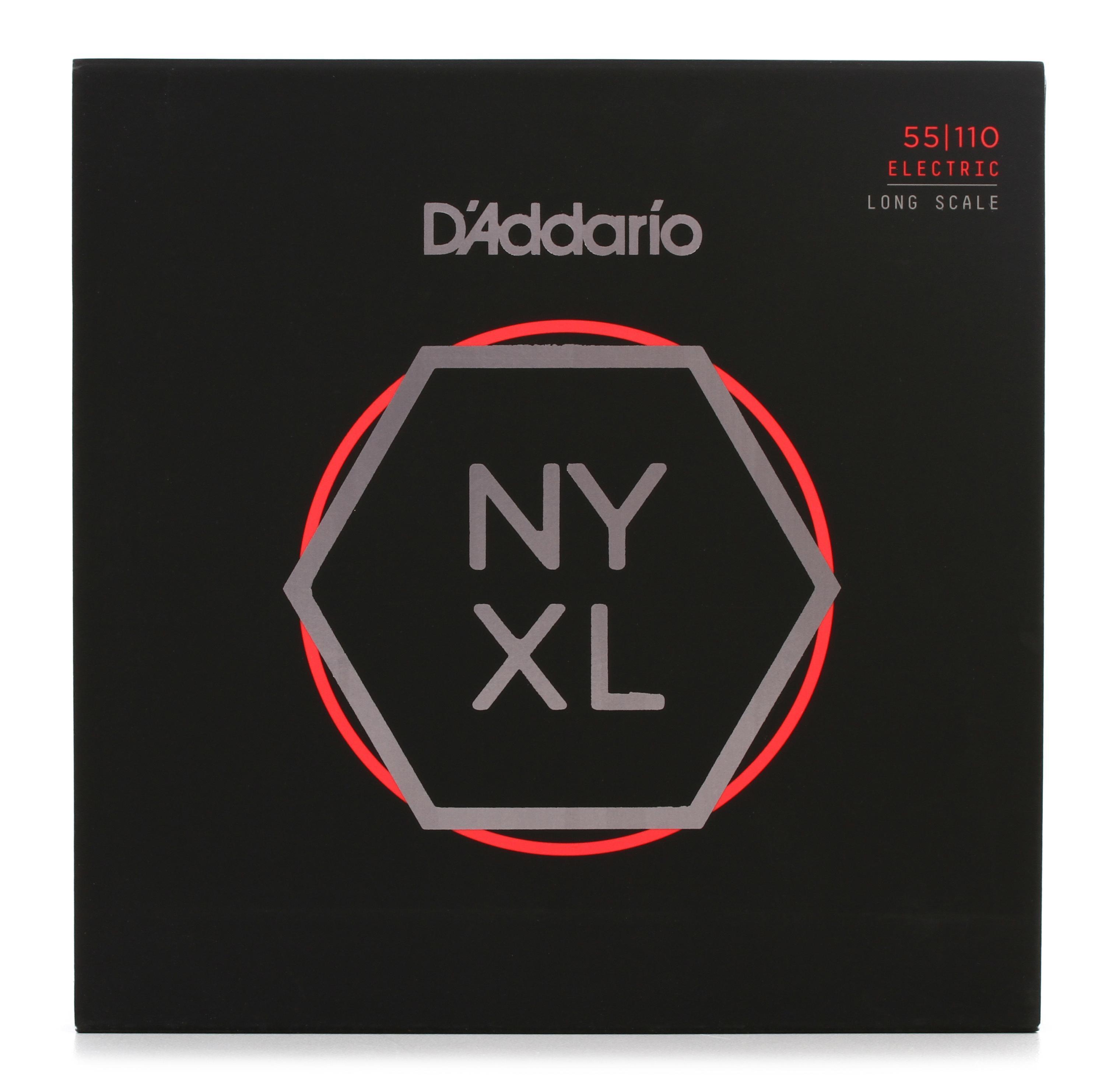 D'Addario NYXL55110 Nickel Wound Bass Guitar Strings - .055