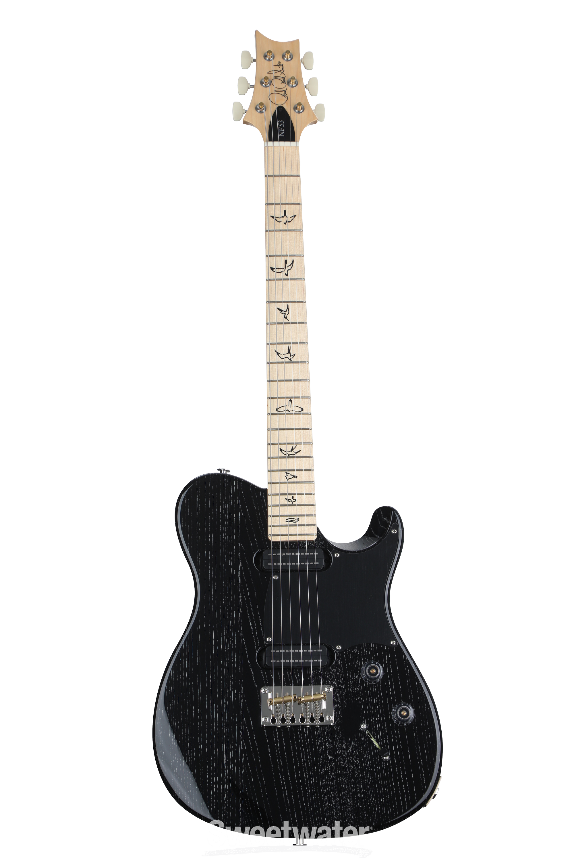 PRS NF 53 Electric Guitar - Black Doghair | Sweetwater