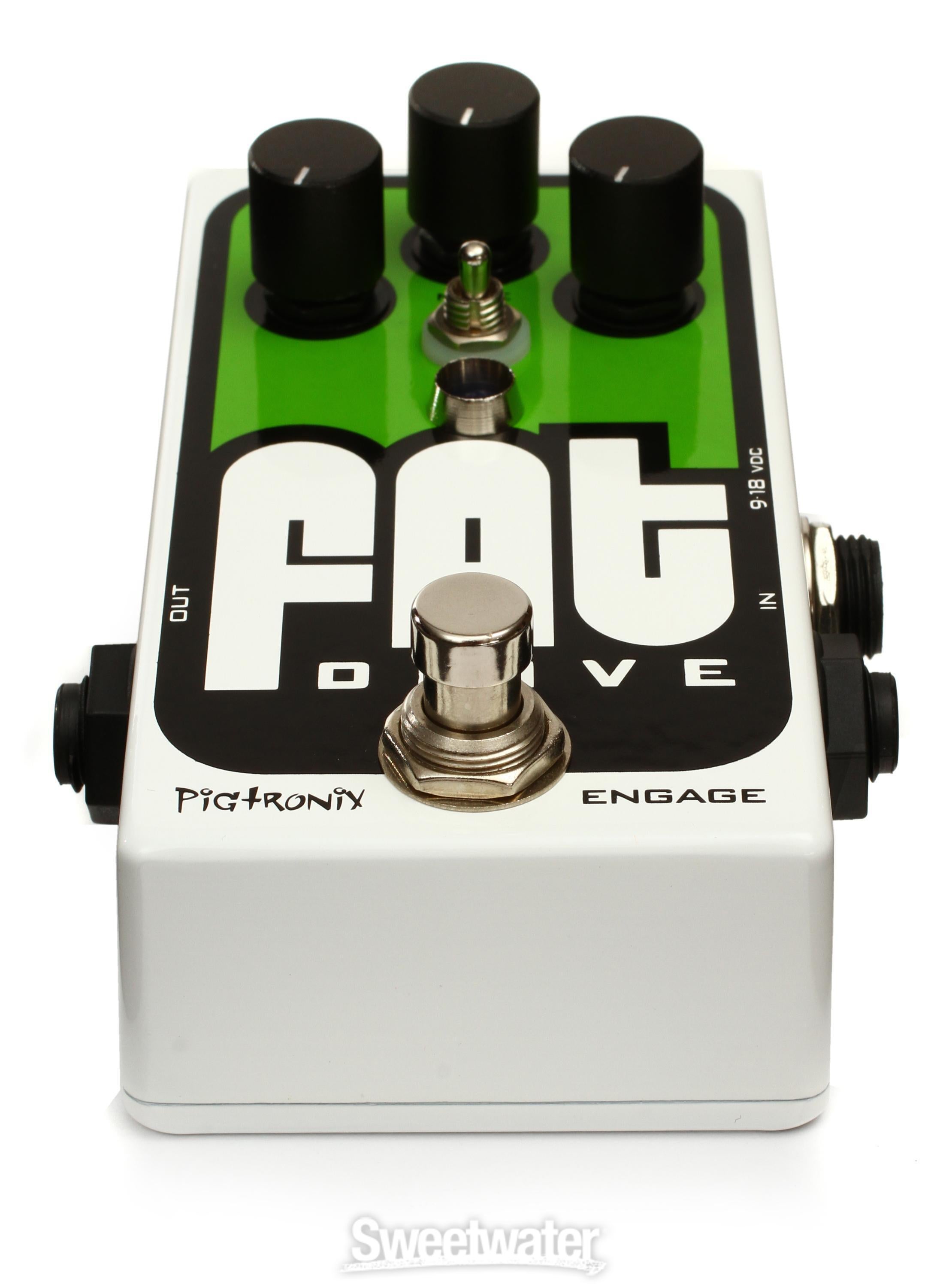 Pigtronix FAT Drive Overdrive / Distortion Pedal | Sweetwater
