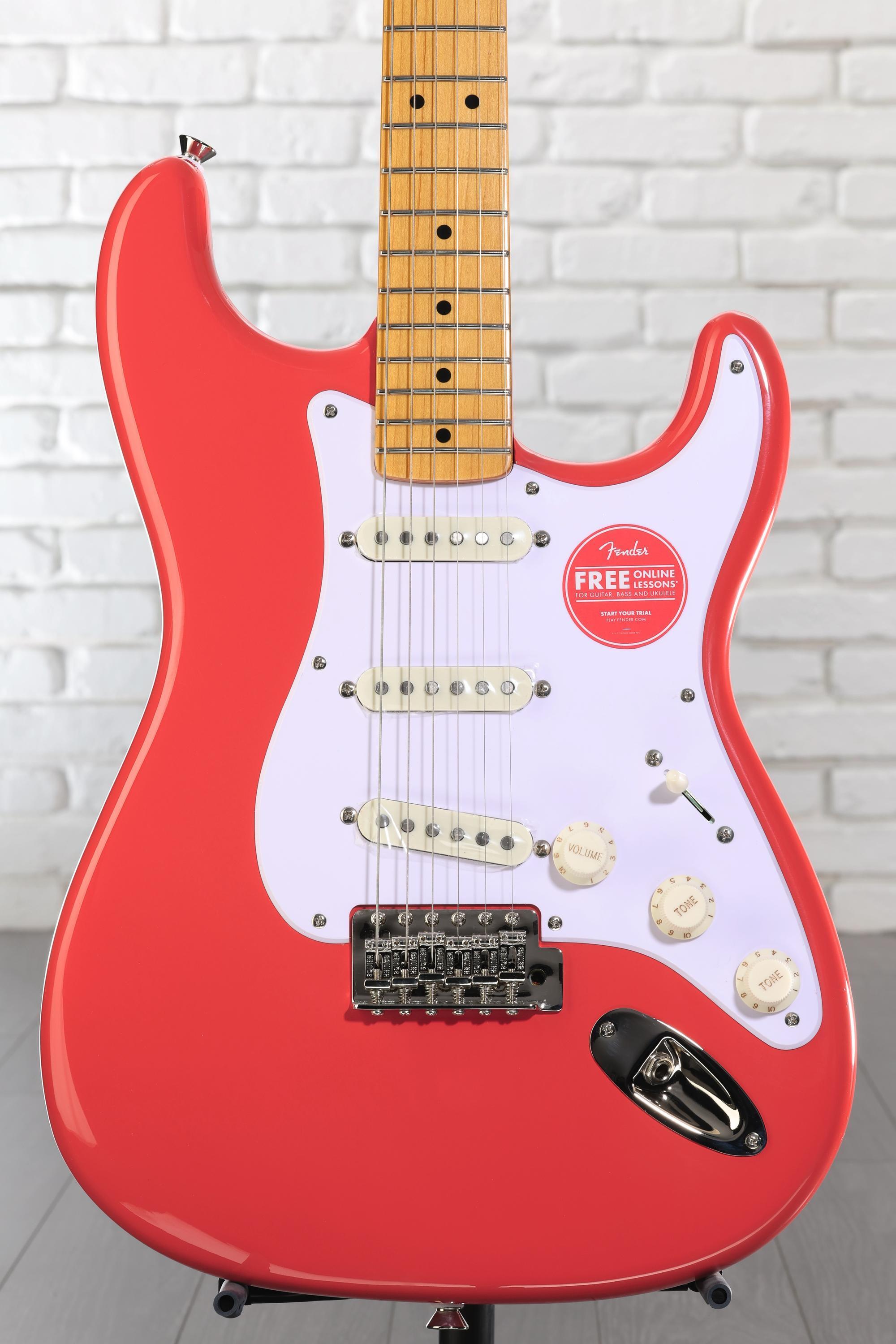 Squier Classic Vibe '50s Stratocaster - Fiesta Red | Sweetwater