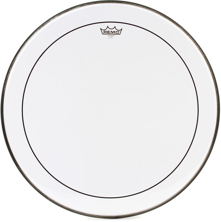 Remo Pinstripe Clear Bass Drumhead - 24 inch