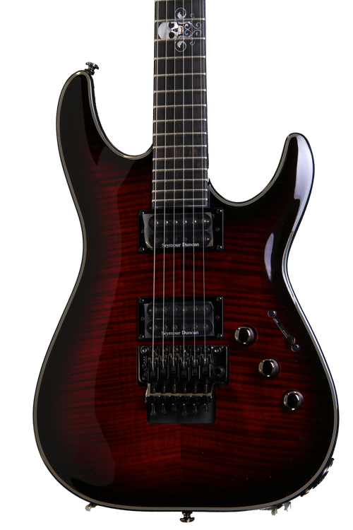 Schecter Blackjack SLS C-1 FR - Crimson Red Burst, Passive