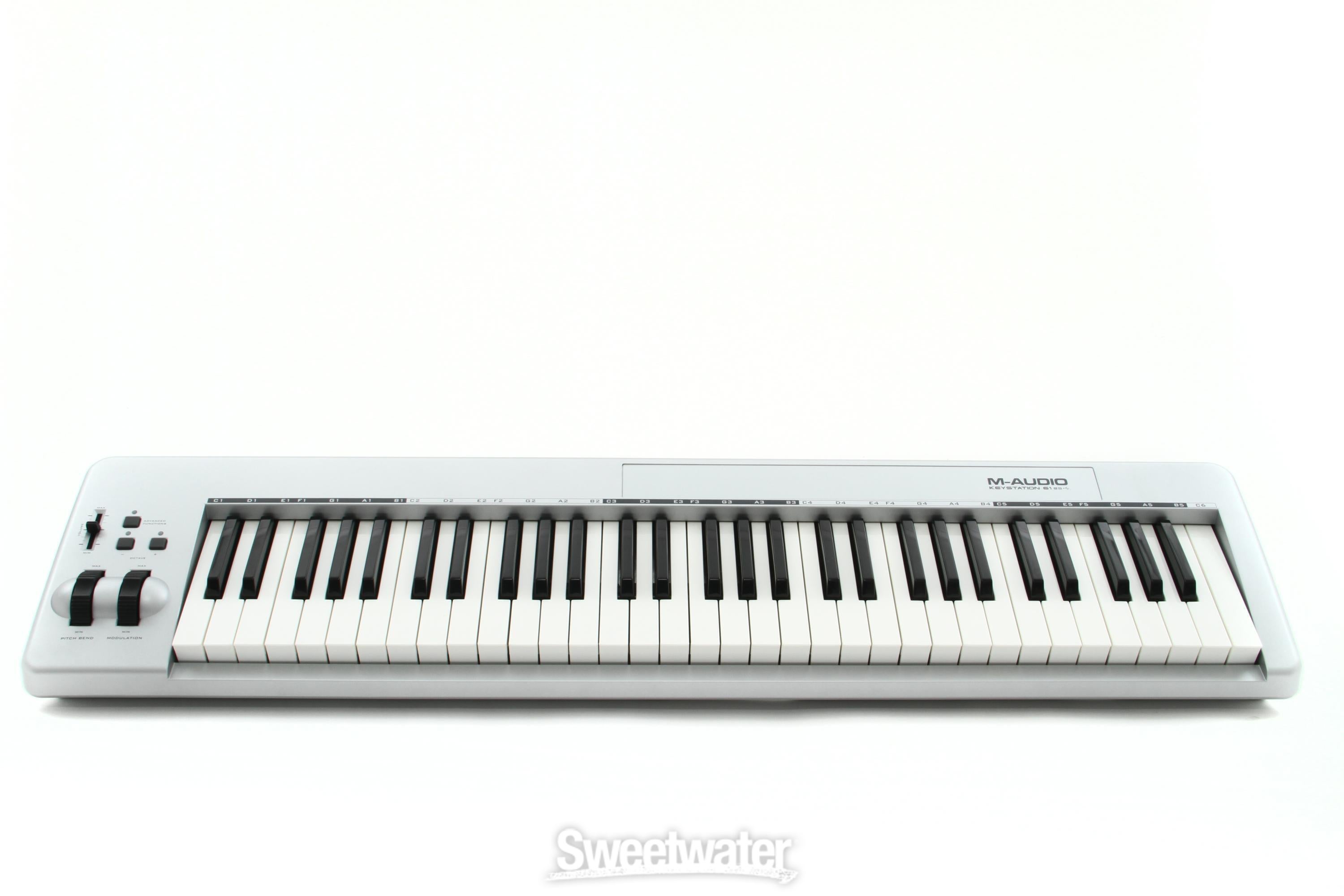 M-Audio Keystation 61es 61-key MIDI Controller Reviews | Sweetwater