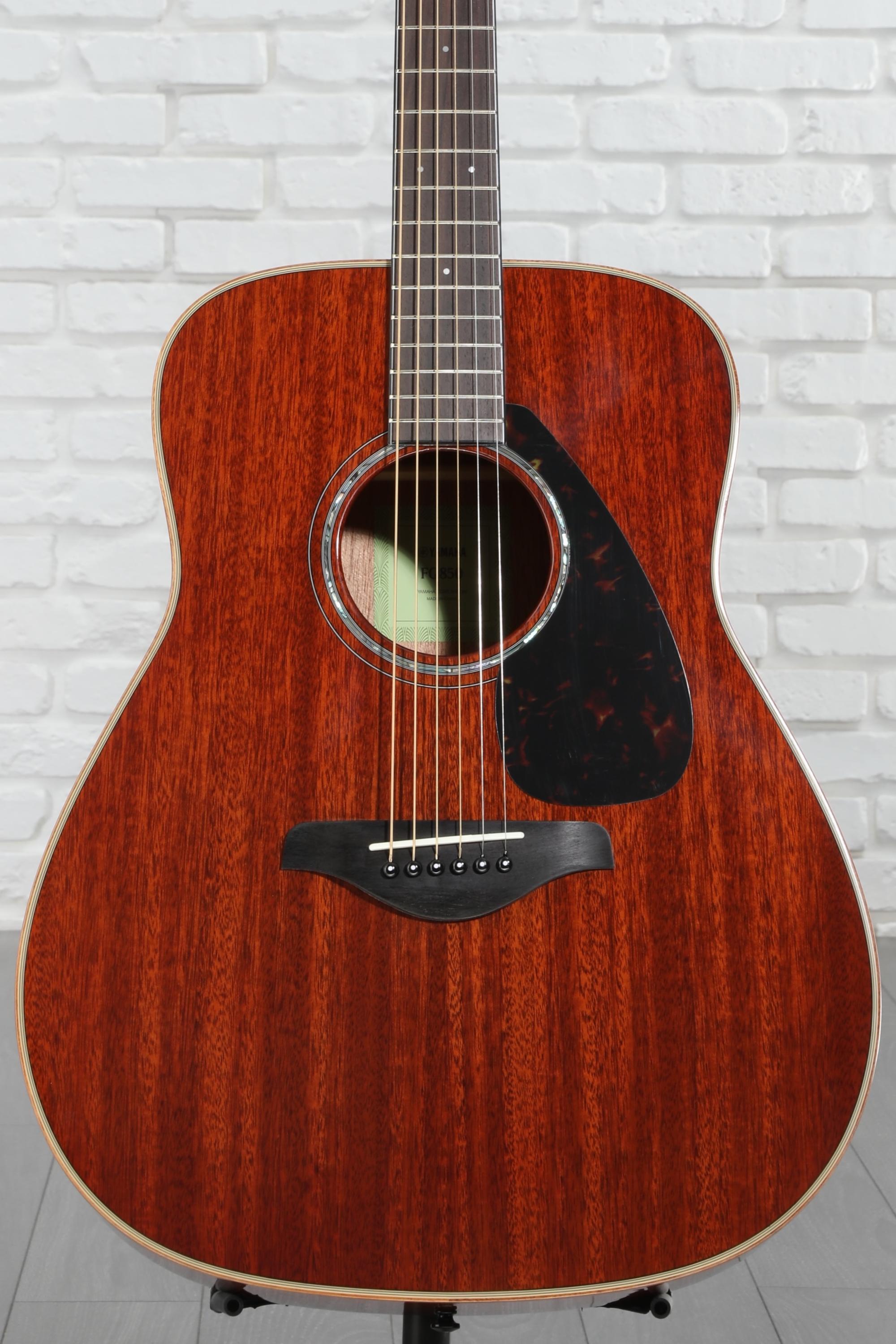 Yamaha FG850 Dreadnought Acoustic Guitar - Natural | Sweetwater