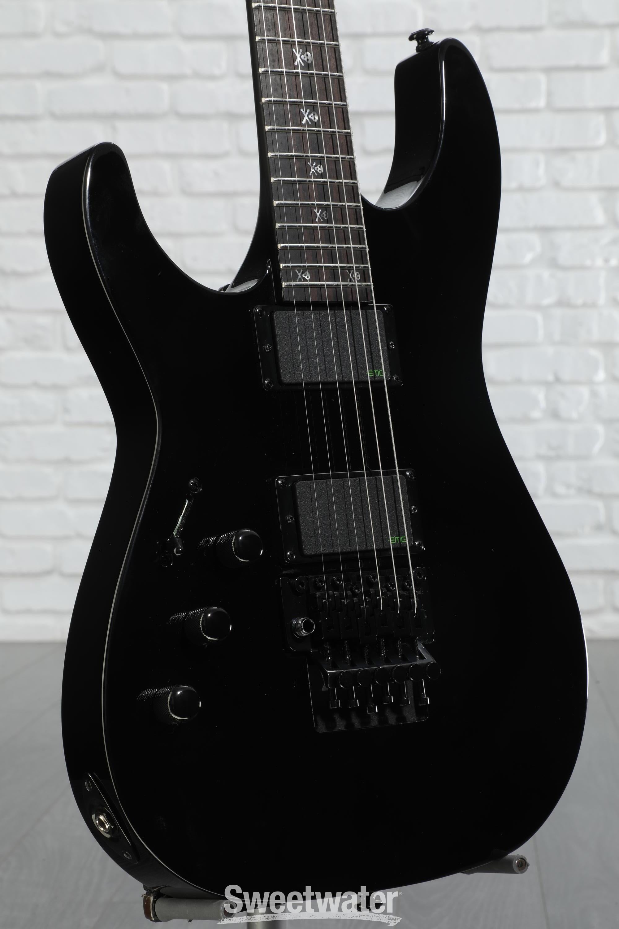 Photo of ESP LTD Kirk Hammett Signature KH-602 Left-handed Electric Guitar - Black