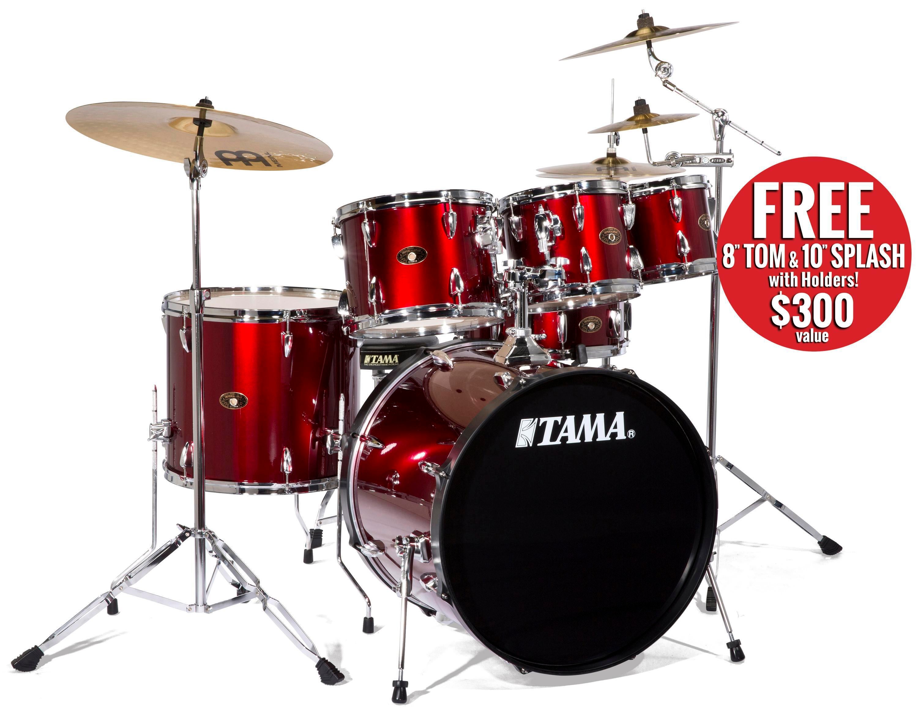 Tama imperialstar 8 piece 2024 drum set