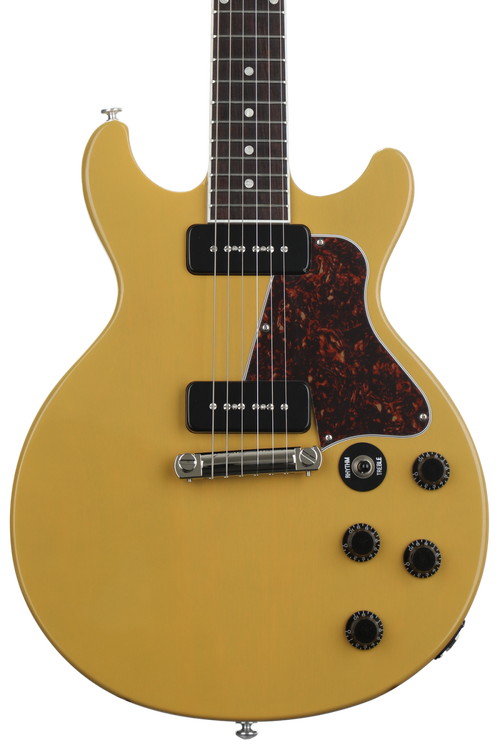 Les paul special dc deals tv yellow