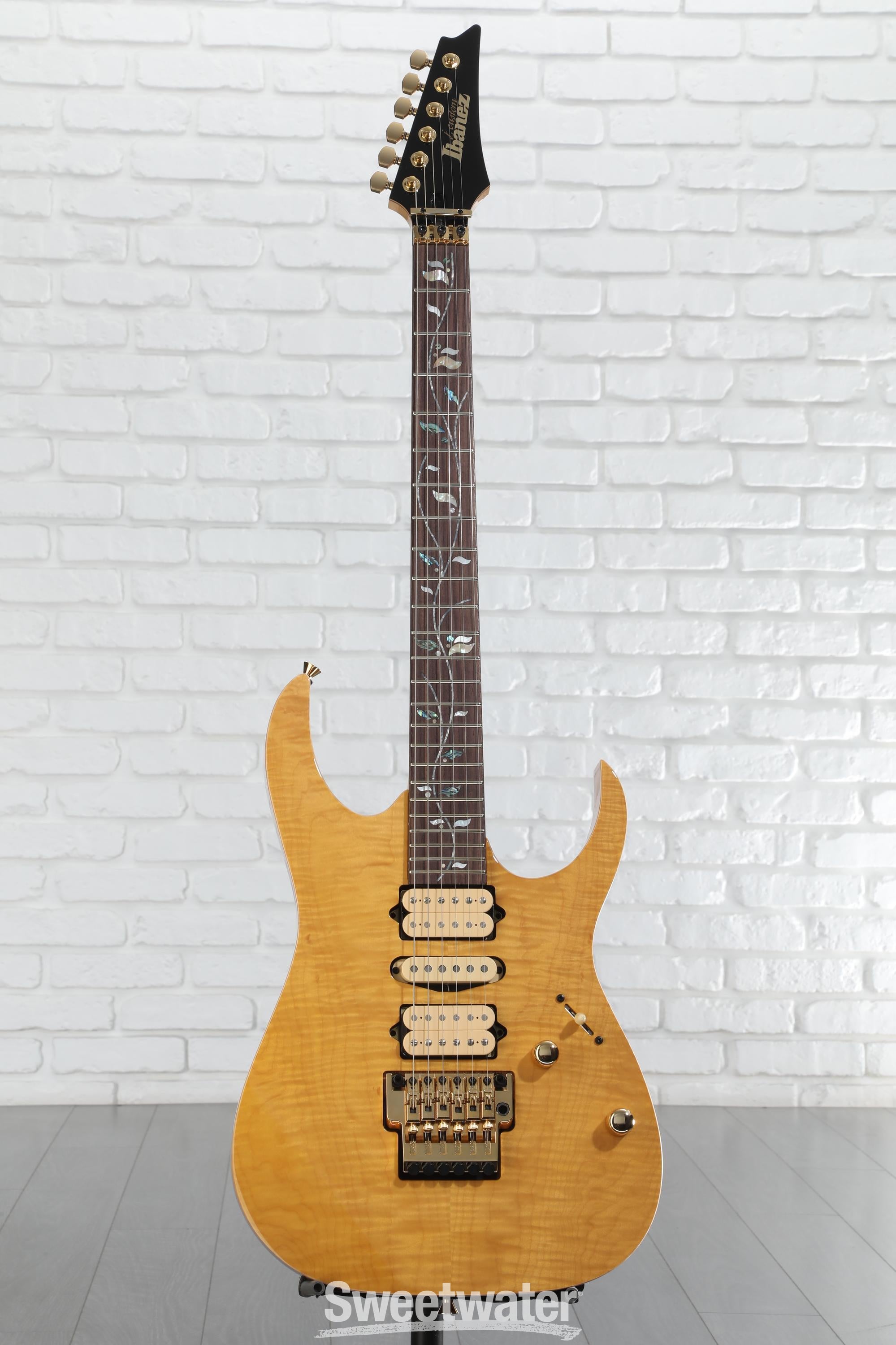 Ibanez J Custom RG8570 Electric Guitar - Natural, Rosewood