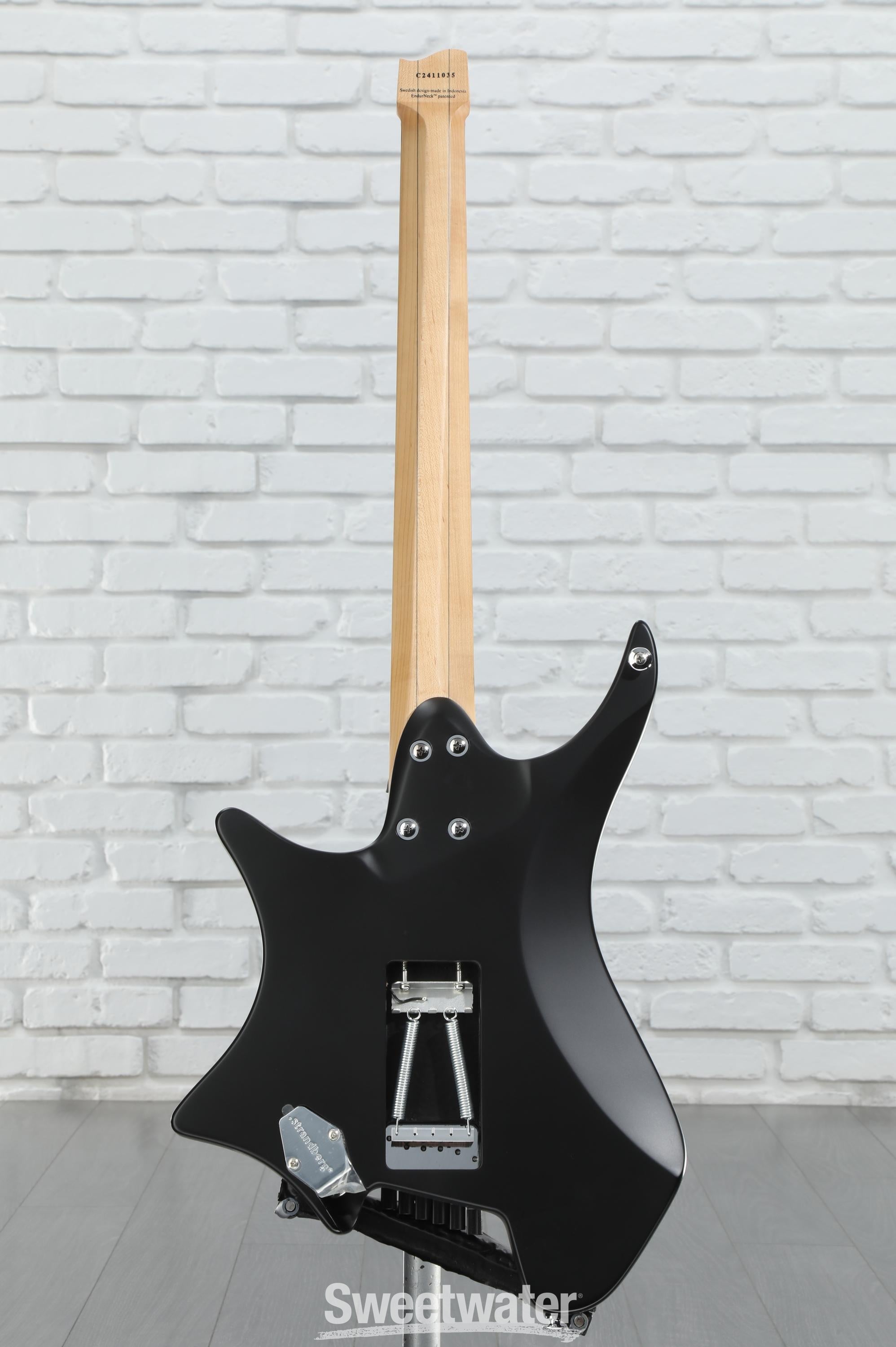 ギター Strandberg Classic 6 Trem Boden Metal NX 6 Tremolo Black Granite - .strandberg