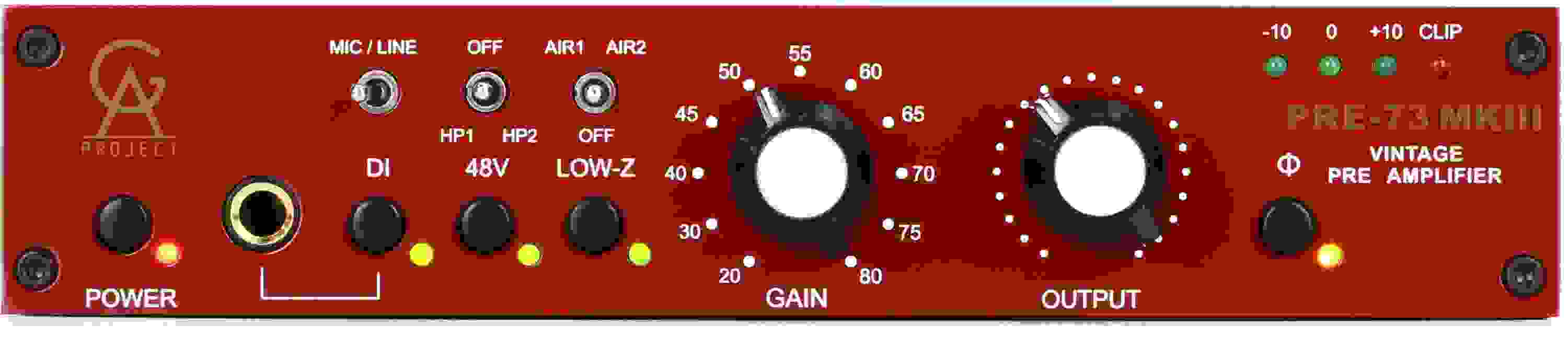 Golden Age Project Pre-73 MKIII Microphone Preamp