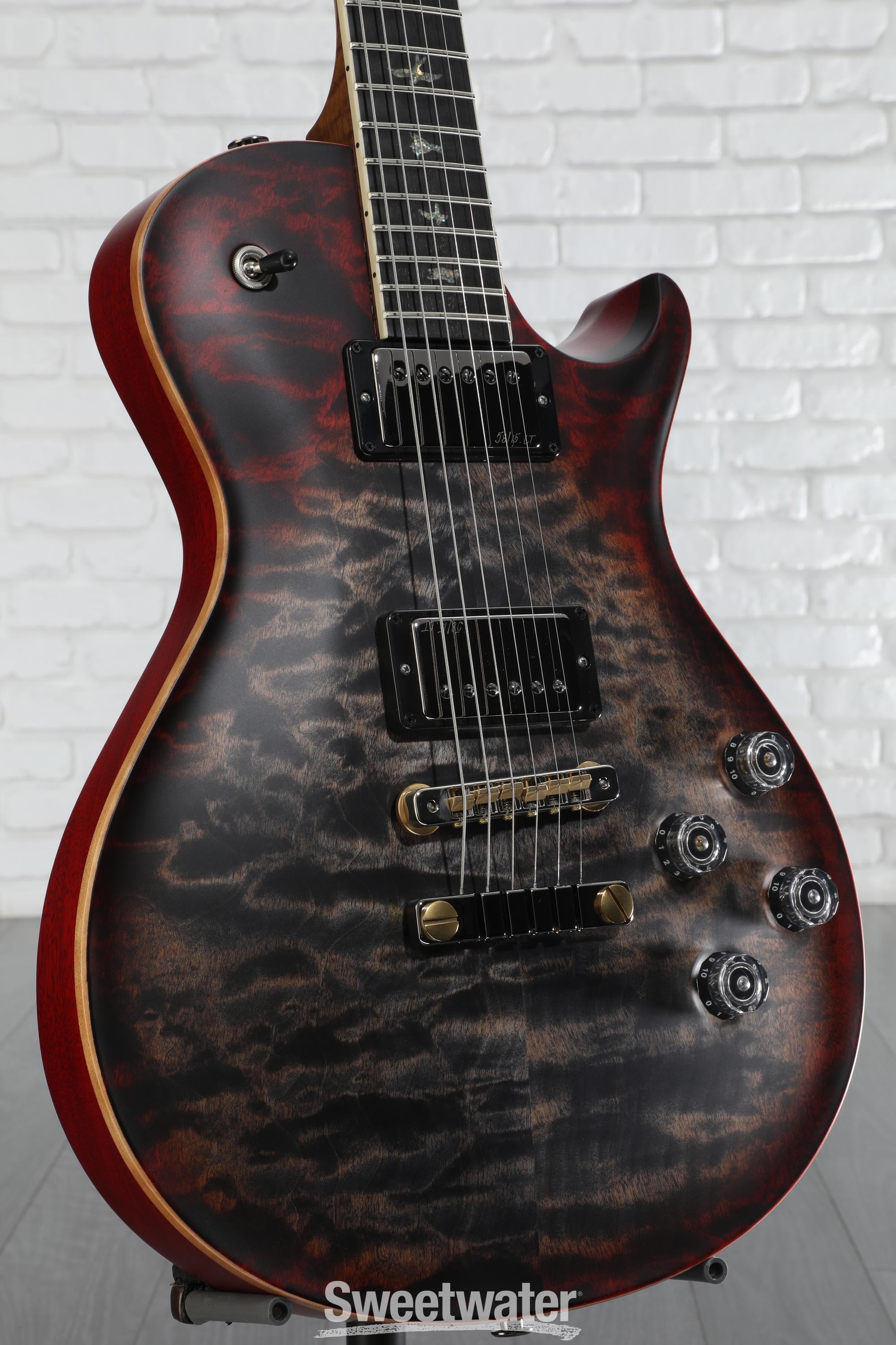 PRS McCarty 594 Wood Library 2017美品 最終値下 PRS Wood Library McCarty Singlecut 594, Quilt Top, Charcoal
