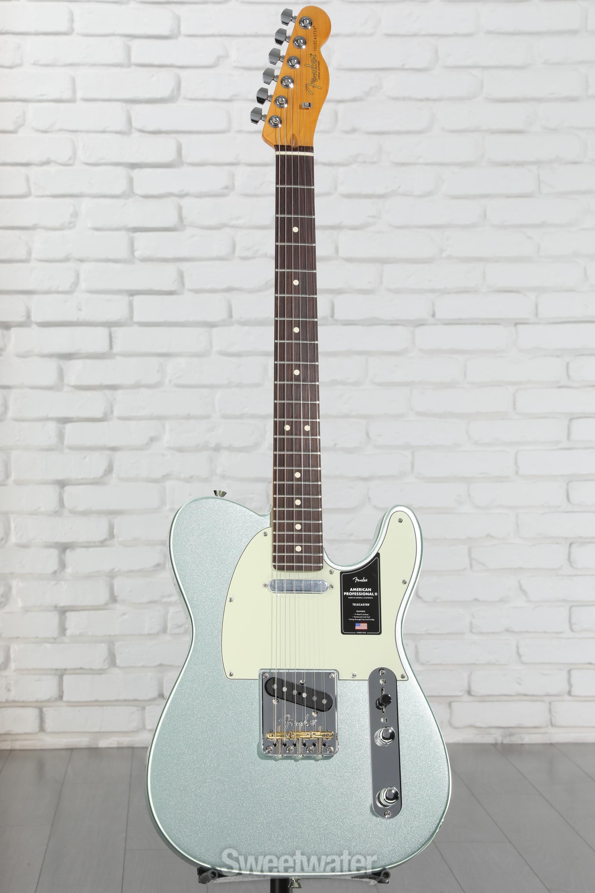 Fender American Professional II Telecaster - Mystic Surf Green