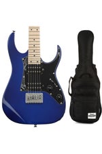 Photo of Ibanez miKro GRGM21M Electric Guitar and Gig Bag - Jewel Blue
