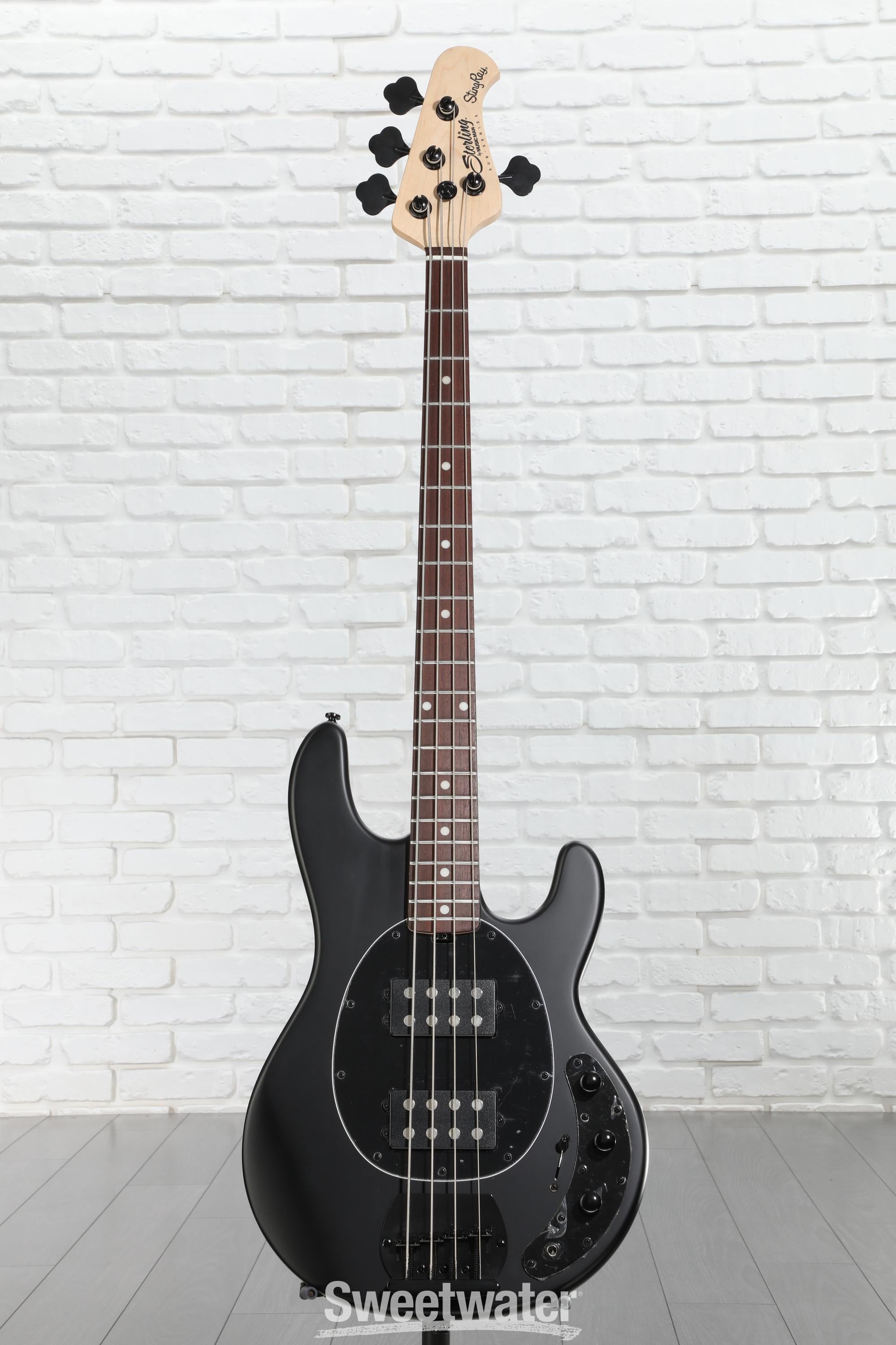 Sterling By Music Man StingRay RAY4HH Bass Guitar - Stealth
