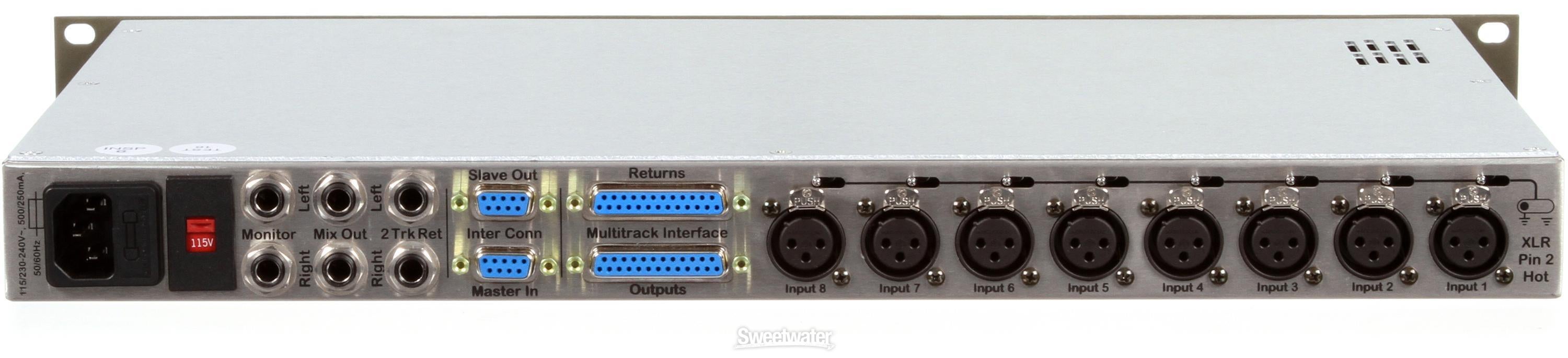 JDK Audio 8MX2 Rackmount Mixer / Preamp | Sweetwater