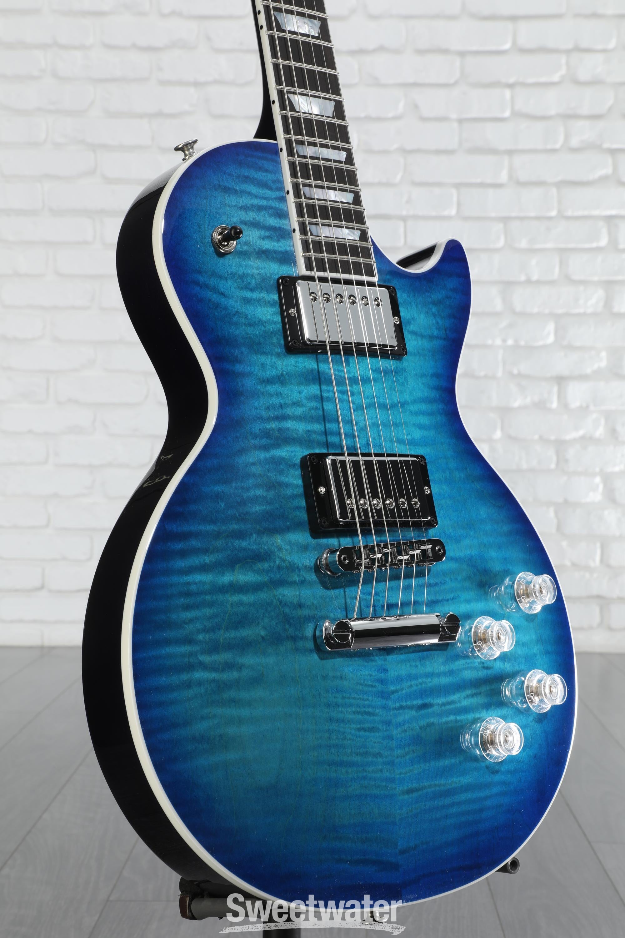 ギター Gibson Modern Les Paul Cobra Blue Les Paul Modern Figured | Gibson