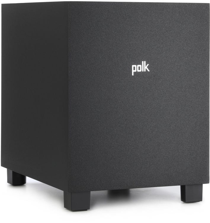 Polk Audio Monitor XT10 100-watt 10-inch Powered Subwoofer Black