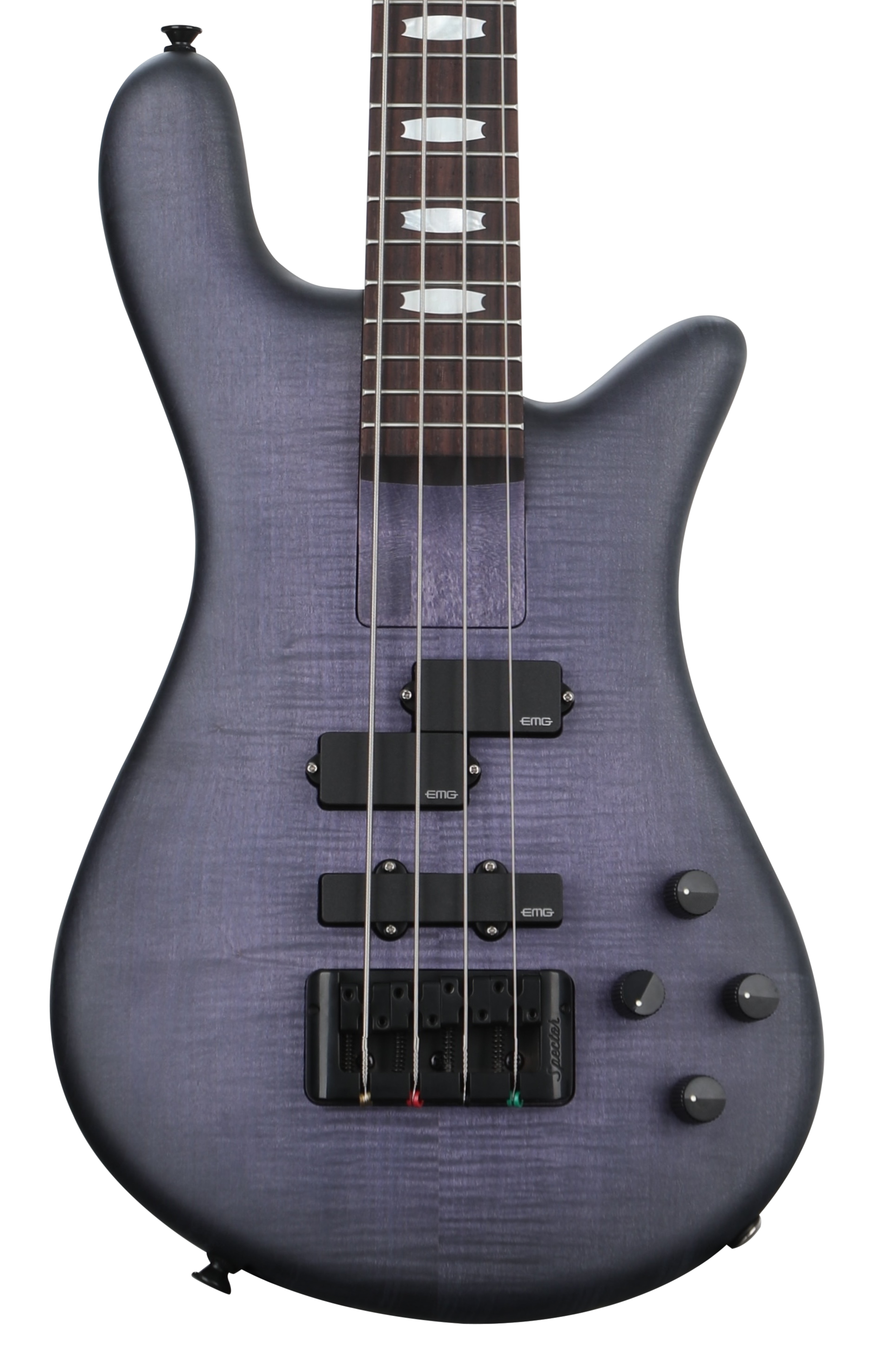 Spector Euro 4 LX Electric Bass Guitar - Nightshade | Sweetwater