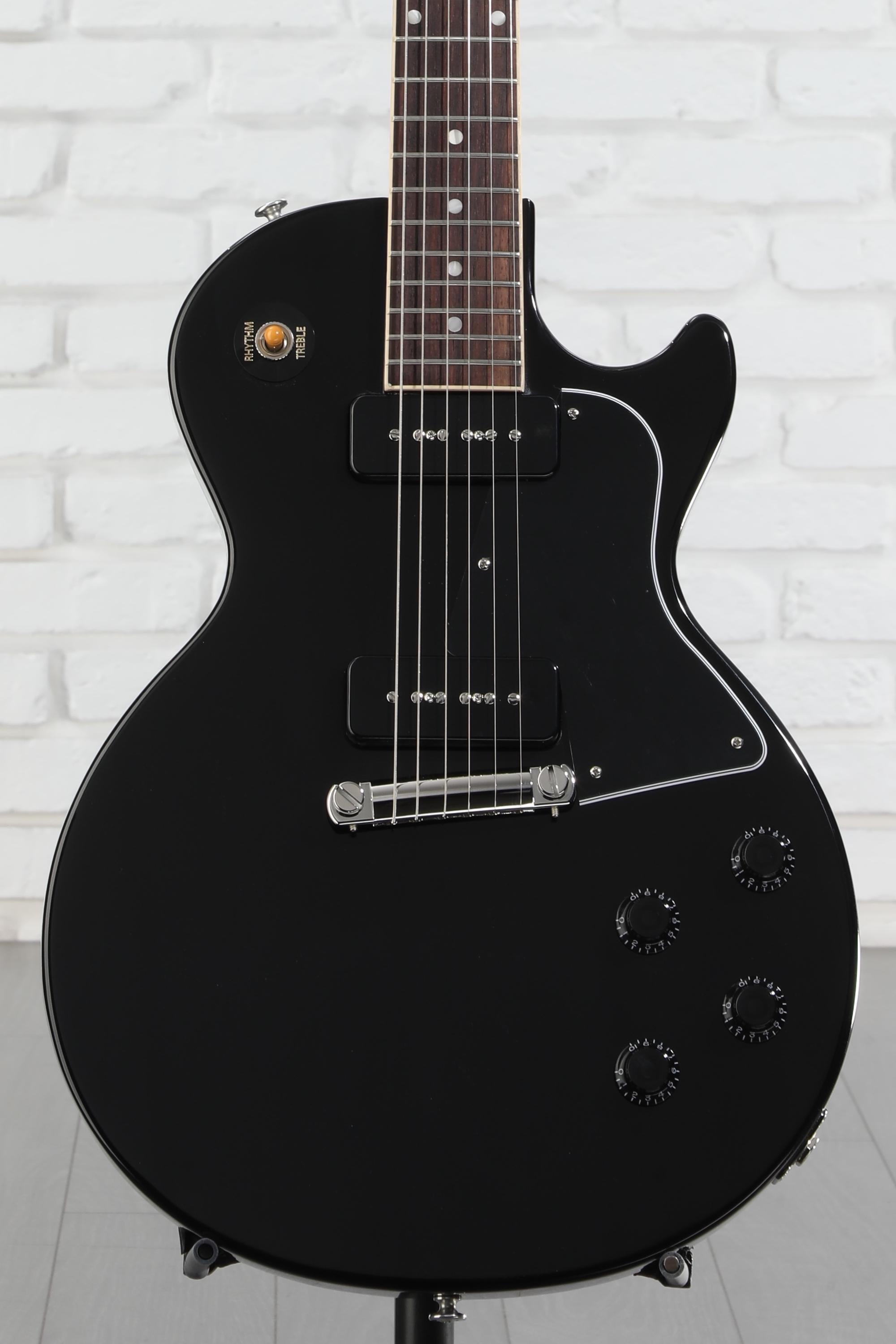 ギター Gibson CS Les Paul Special Ebony VOS Gibson Les Paul Special Electric Guitar - Ebony | Sweetwater