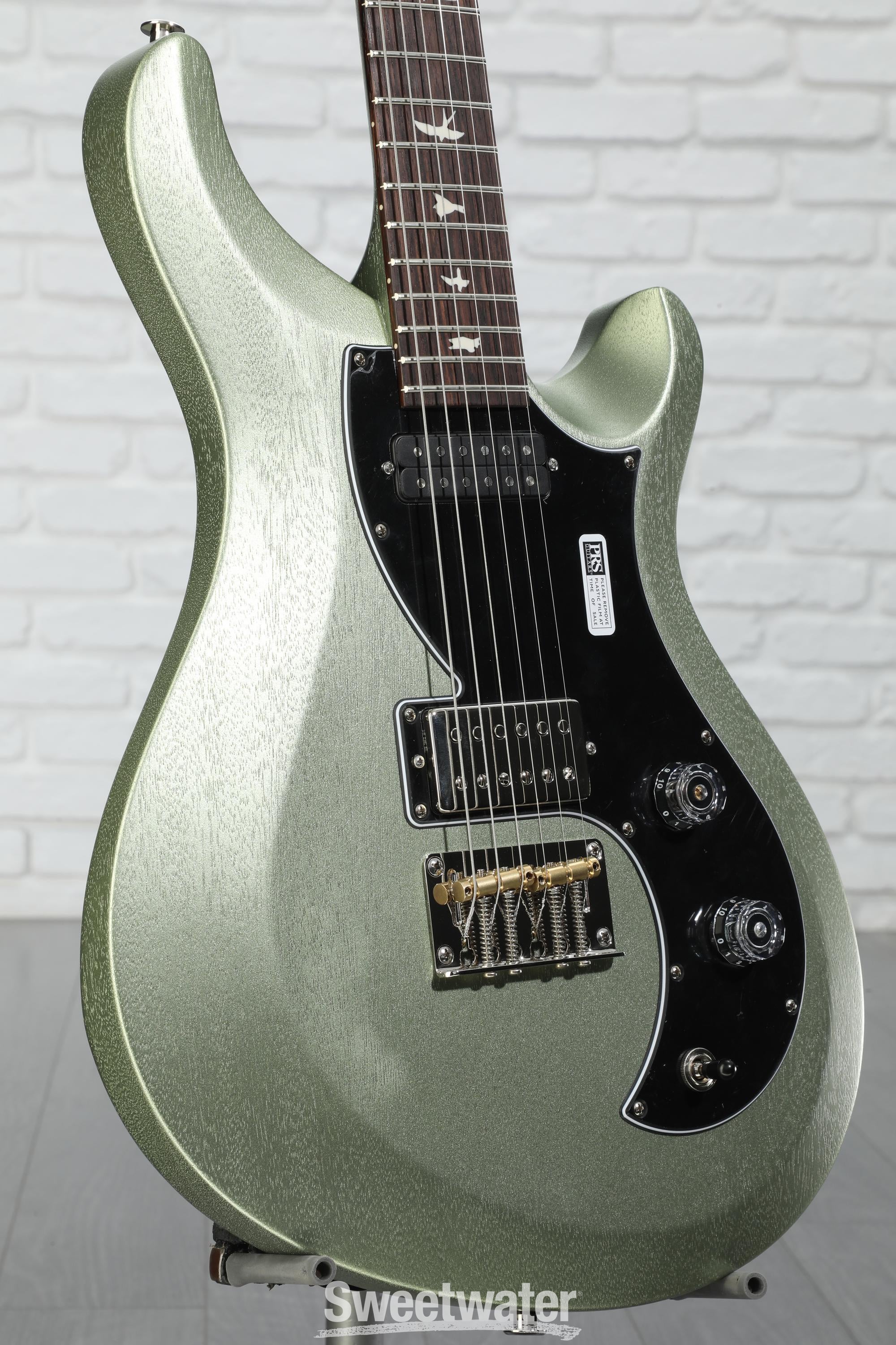 PRS S2 Vela Satin Electric Guitar - Mavis Mint Metallic | Sweetwater