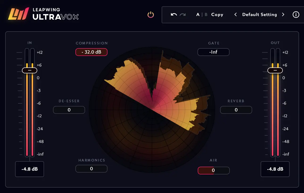 Leapwing Audio UltraVox 2 Vocal Production Plug-in
